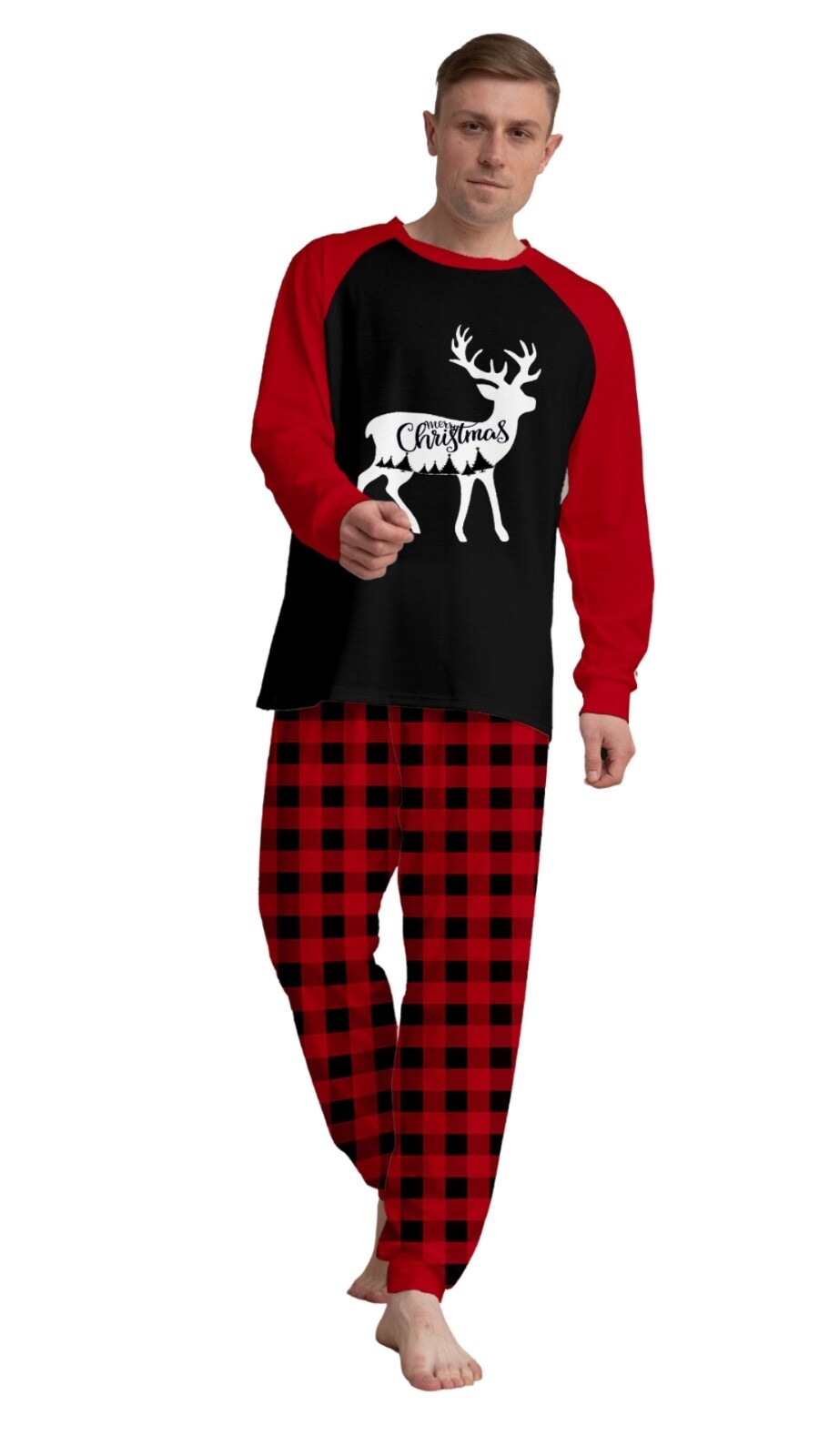 Christmas Family Matching Pajama Sets, Pets, Assorted Prints, Soft Fabric