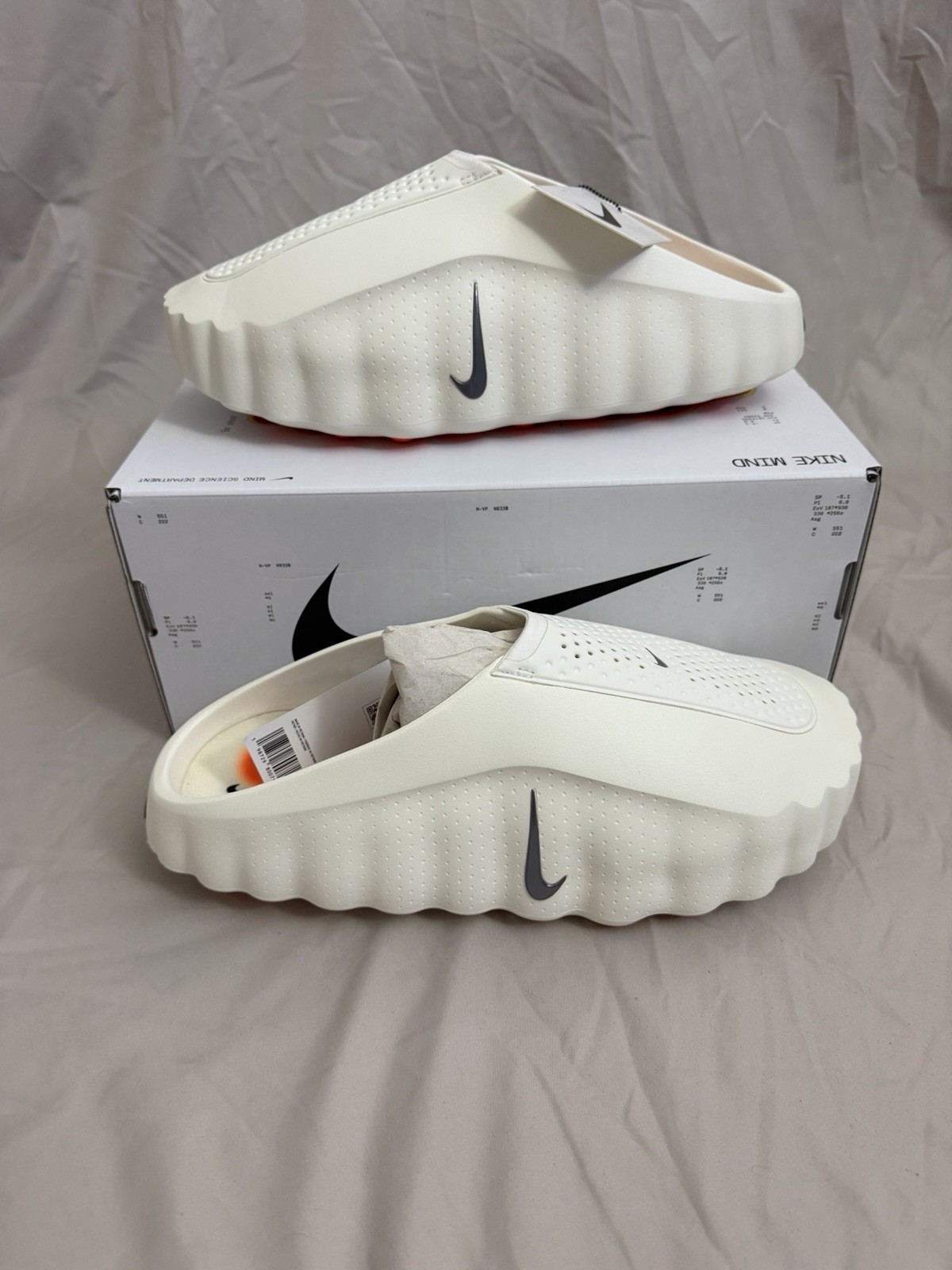 Nike Mind 001 Men’s Slide Sandals sail US 13 Comfort HQ3207-100