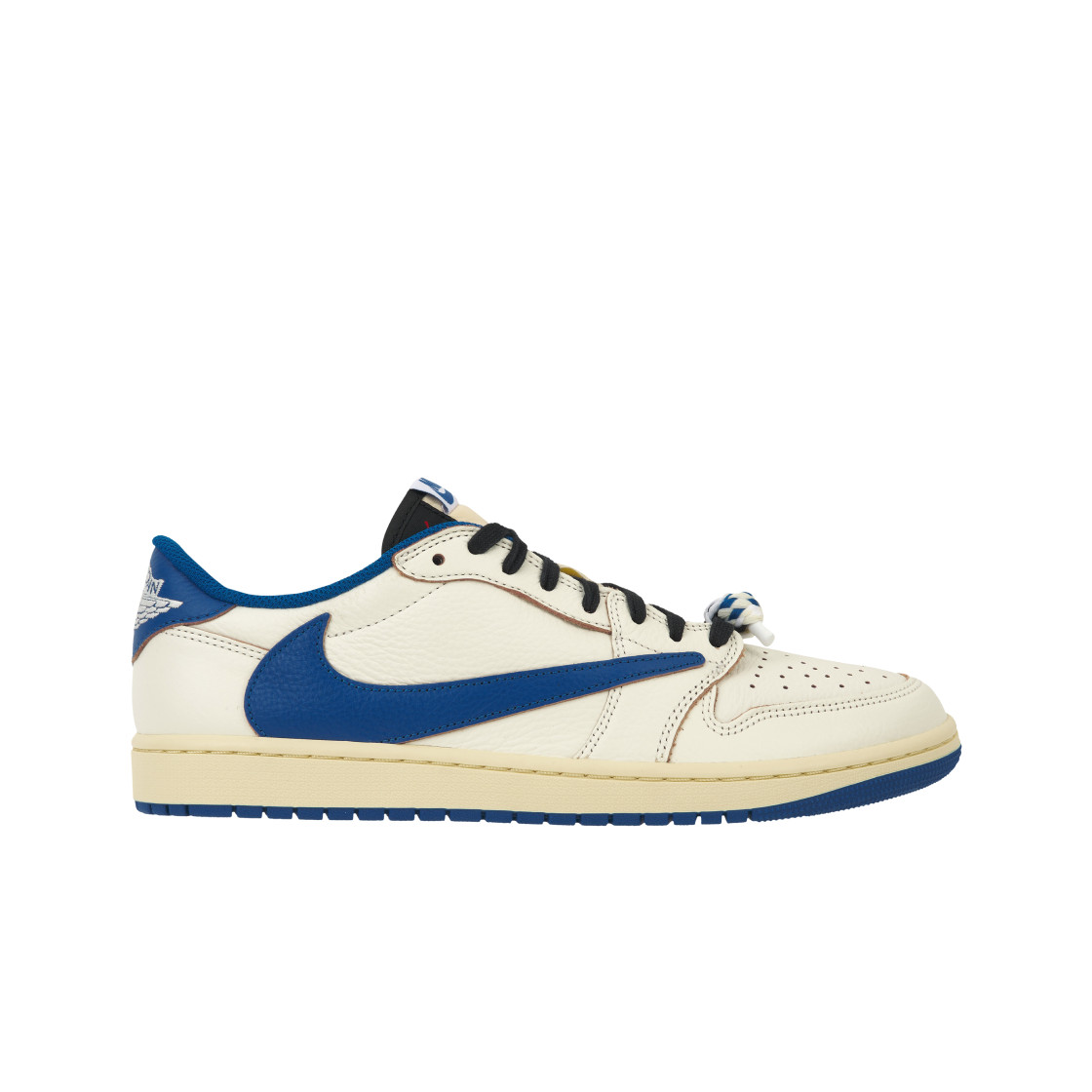 Jordan 1 x Travis Scott x Fragment Retro Low OG SP Sail Military Blue DM7866-104