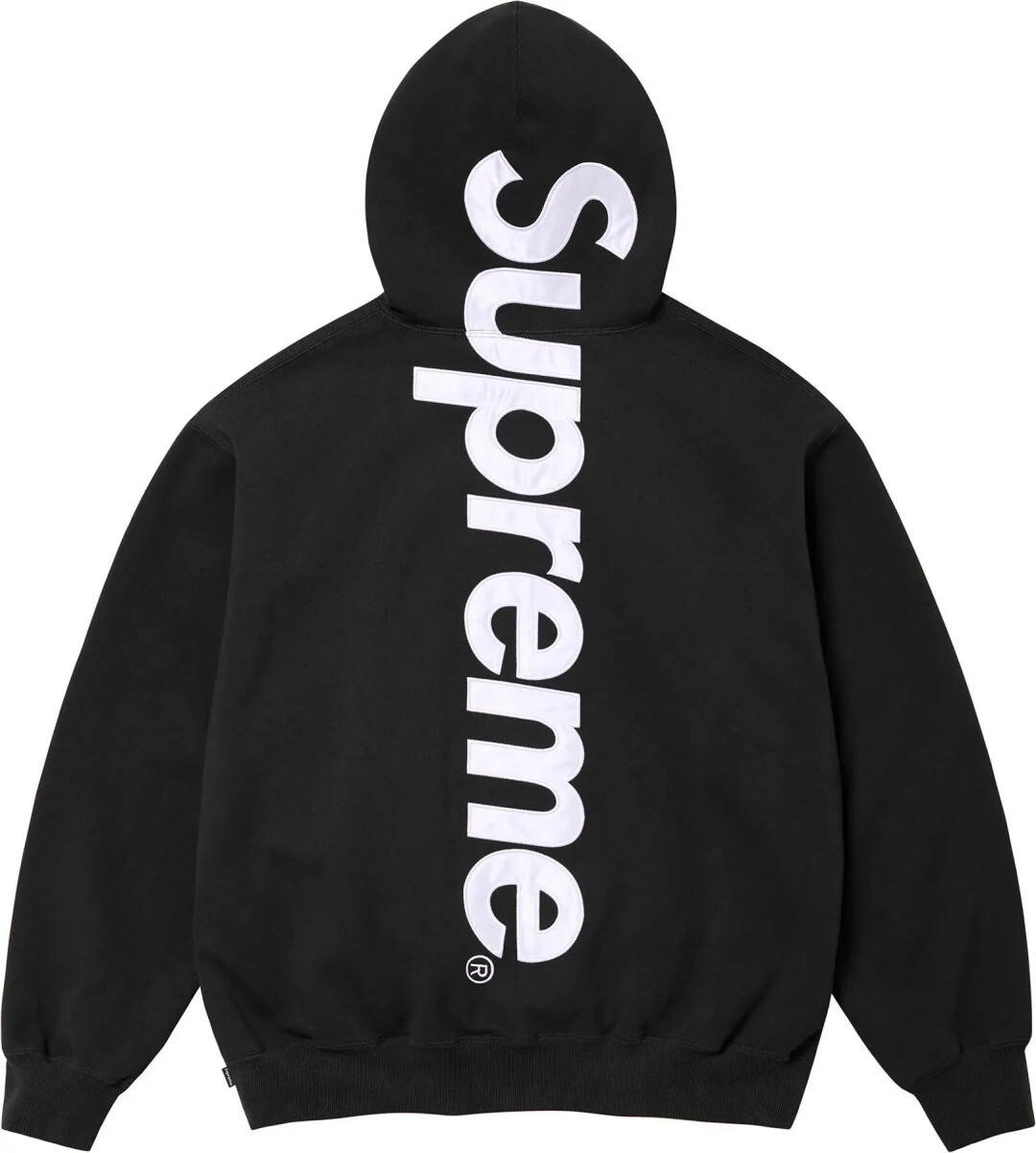Supreme Satin Applique Hooded Sweatshirt satin logo hoodie JAPAN NEW 24FW Week3