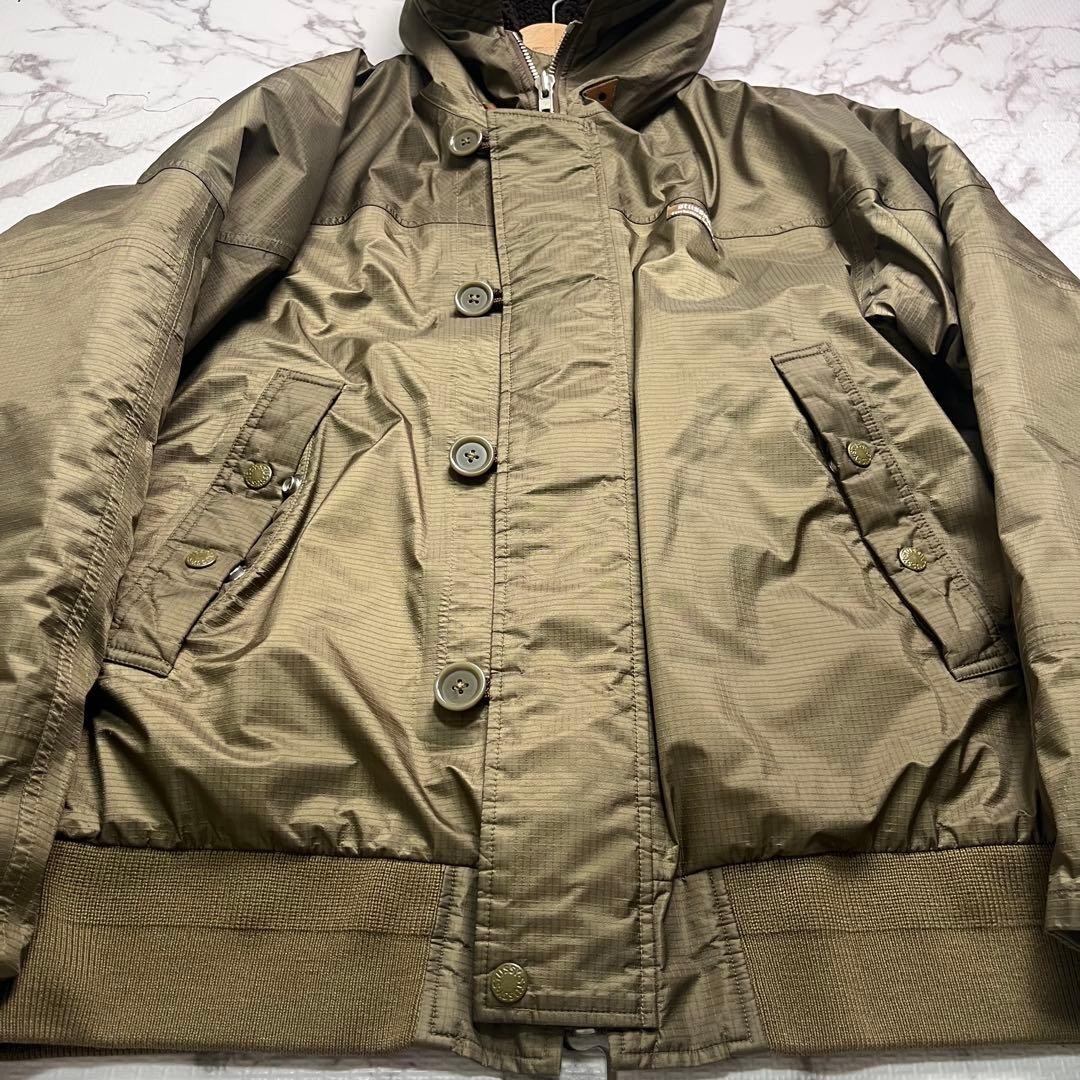 STUSSY GORE-TEX M65 Jacket Black Military Parka Mens Size Large L Hard To Find