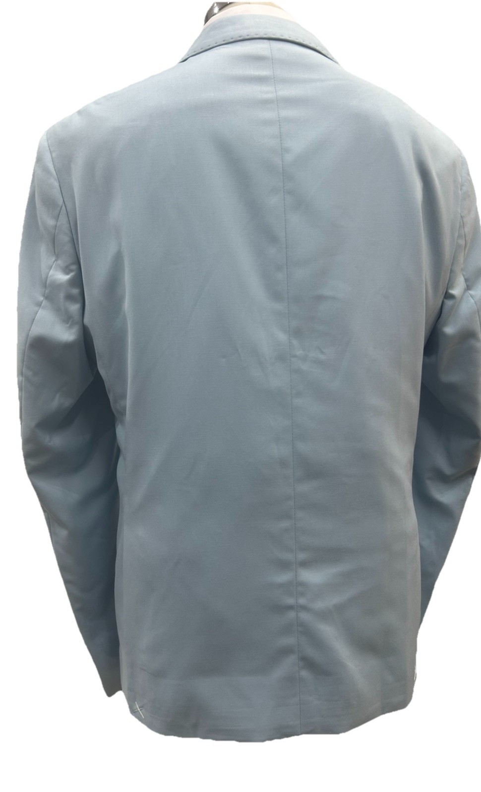 Men’s Light Blue Slim Fit Dress Made In Italy Summer 46 48 50 52 54 58