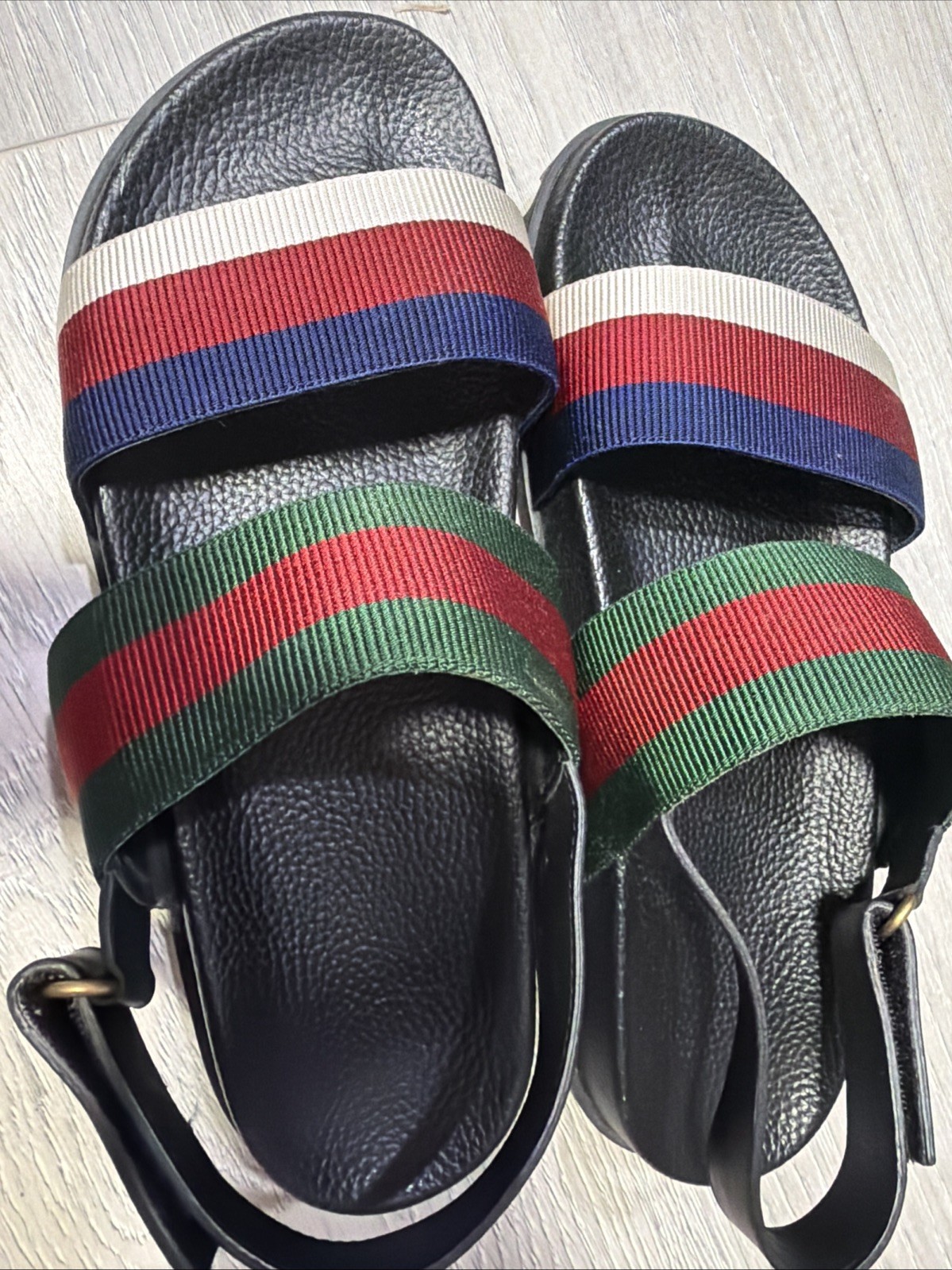 Gucci Men’s Web Sandals