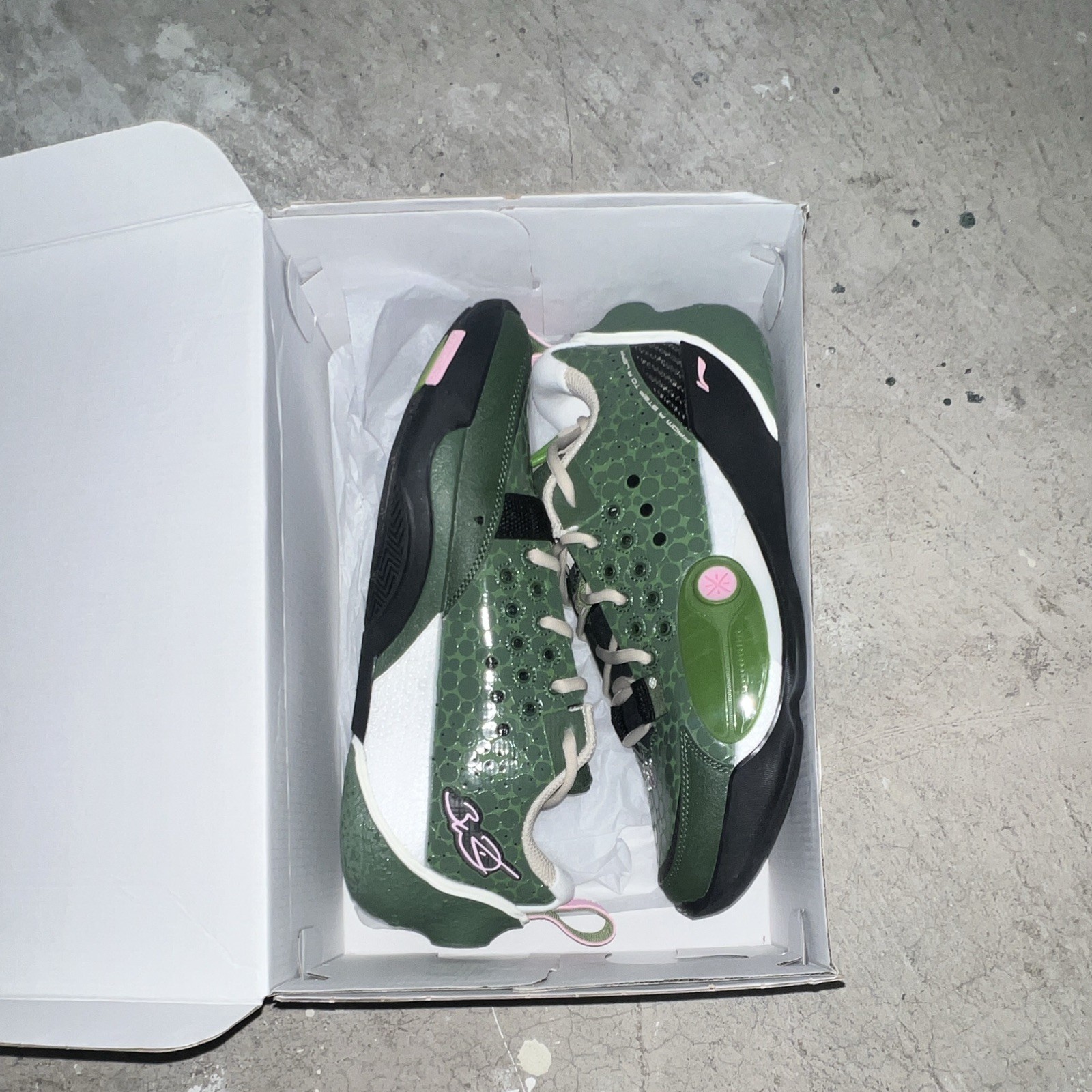 Li-Ning Way of Wade All City 13 “Green Stingray” ABAV001-9 Basketball Shoes
