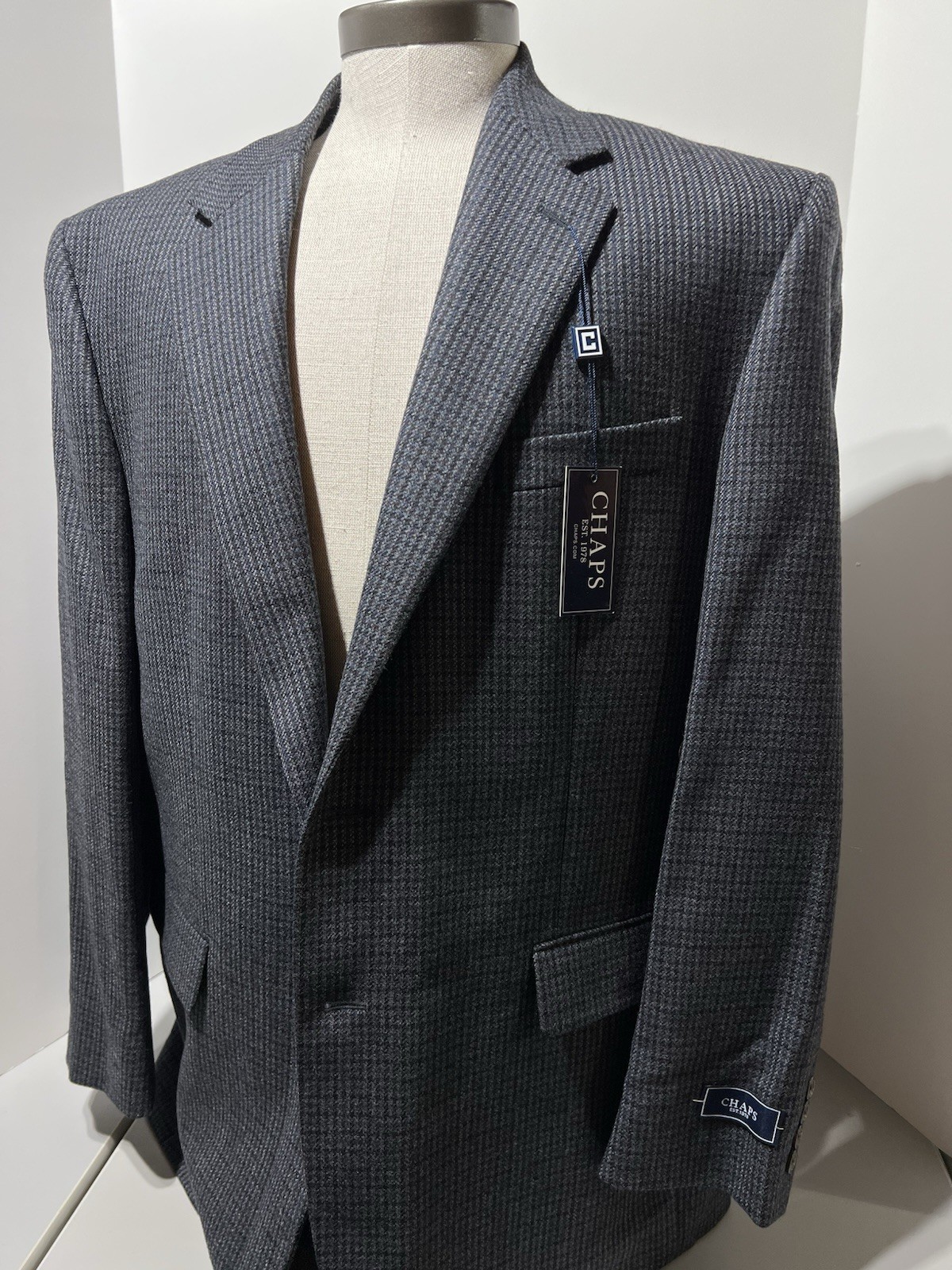 NeW Chaps Ralph Lauren Blazer Men’s 44R Sport Coat Jacket NWT $225