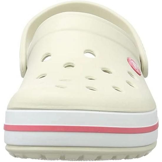 Crocs Unisex Crocband Clog Beige Casual Slip On Comfort Sandals Crocs Crocband