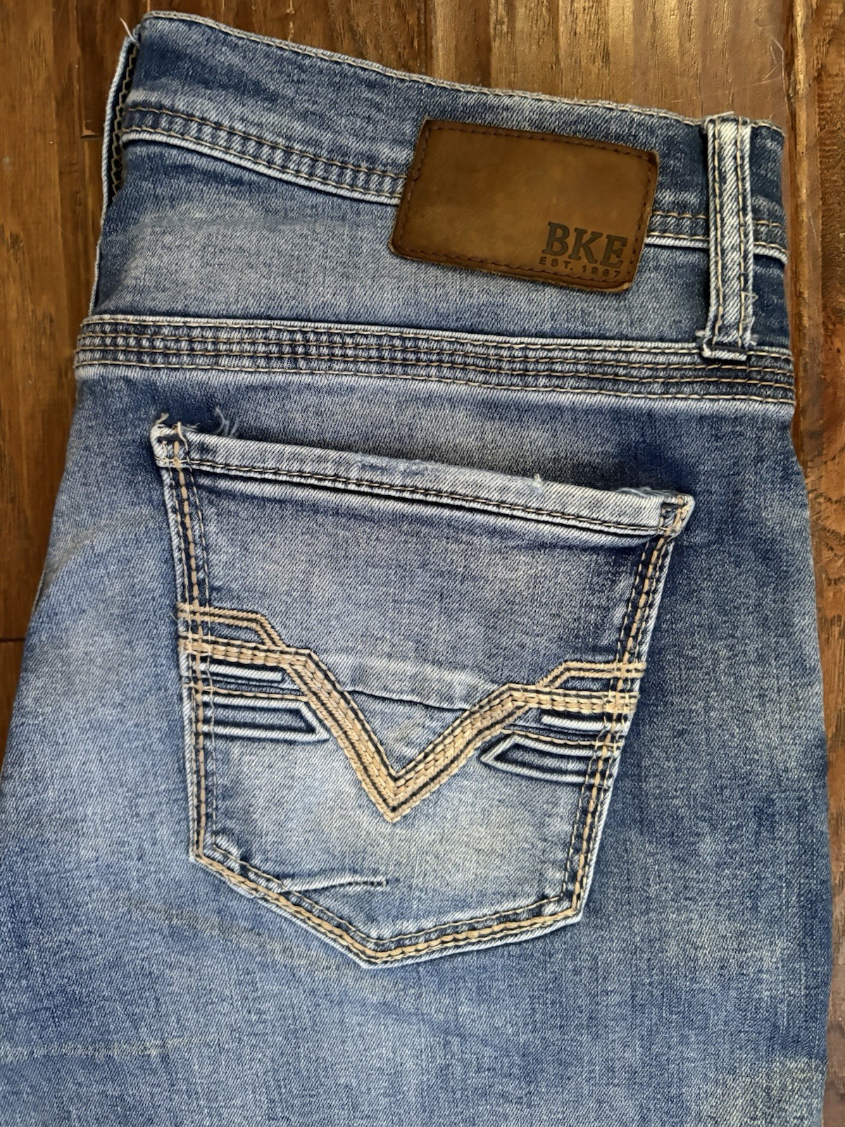 Men’s Buckle BKE Jake Stretch Bootcut Jeans Size 34×30
