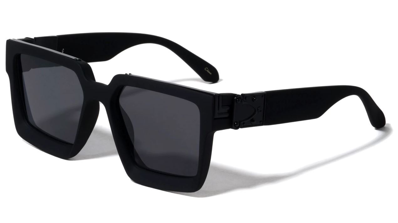 Oversized Thick Frame Hip Hop Sunglasses Retro Men’s Women Outdoor UV400 Glasses