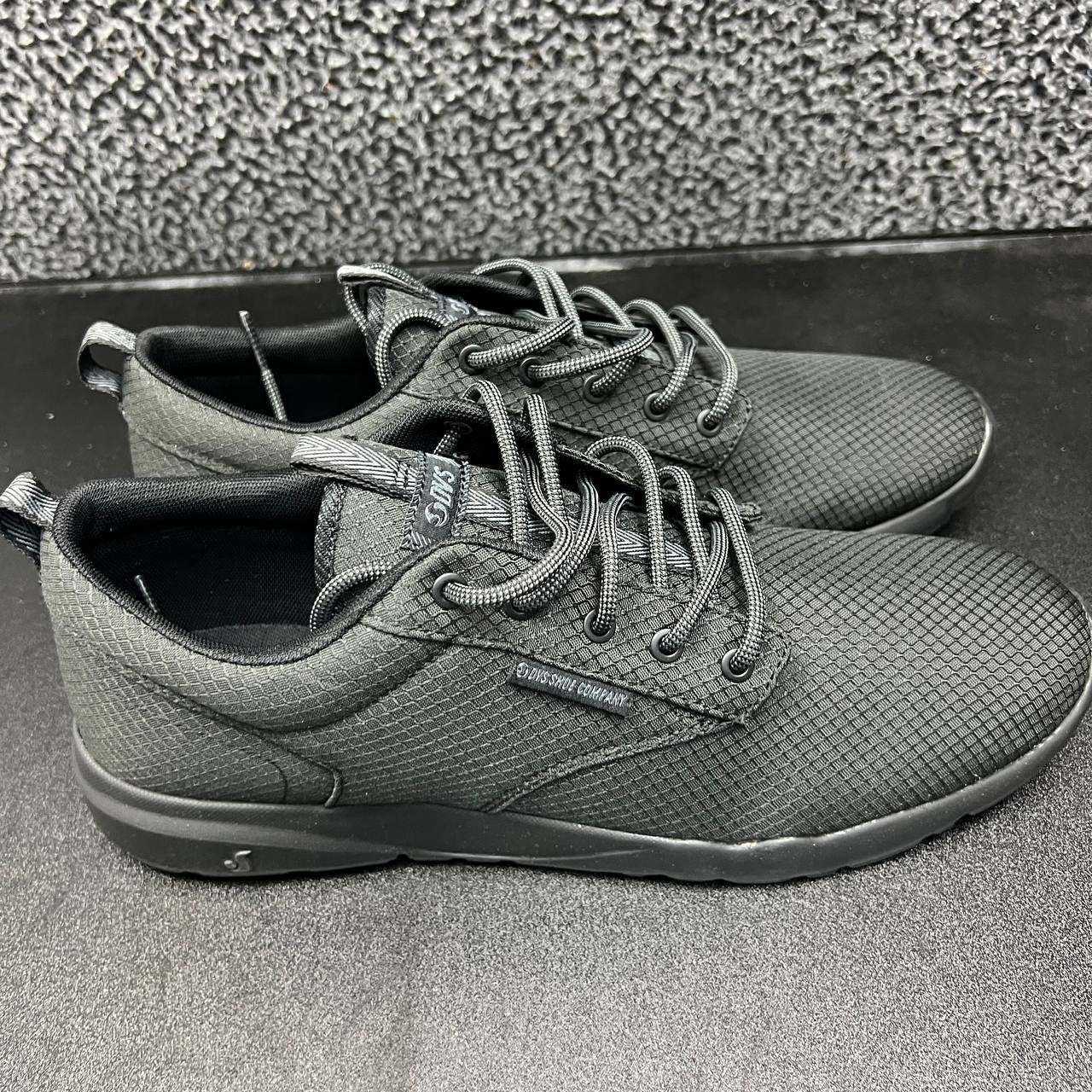 DVS Premiere 2.0 Skateboarding Shoes Men 11.5 Black Gray Lace Up DVF0000245