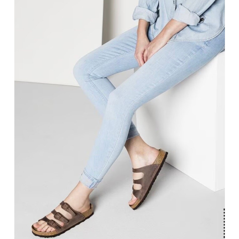 Birkenstock Florida Soft Footbed Oiled Leather – Habana Size 36 (US Size 5-5.5)