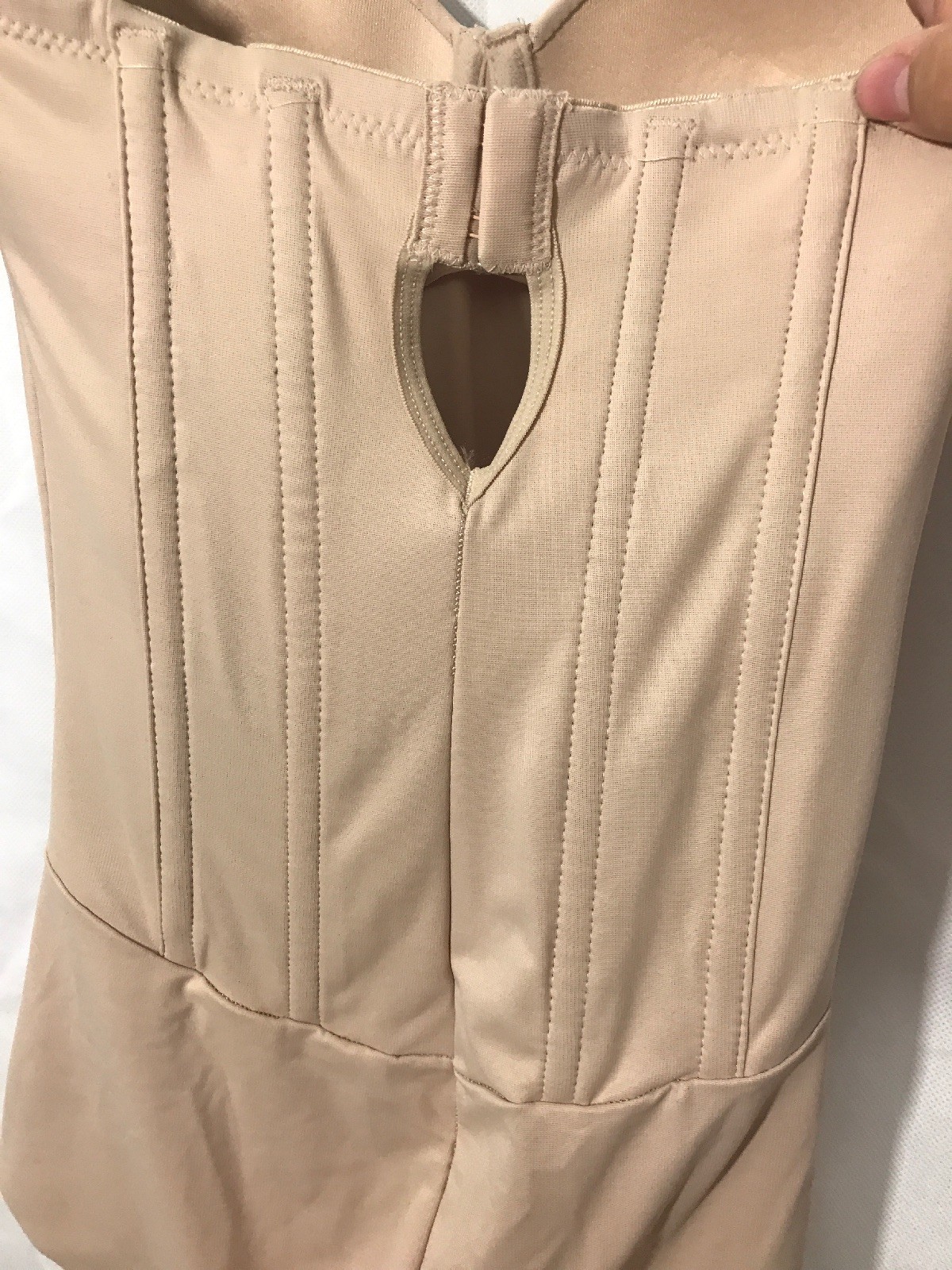 NWT TC Fine Intimates [ 32D ] Strapless Shaper Bodysuit in Nude #C718