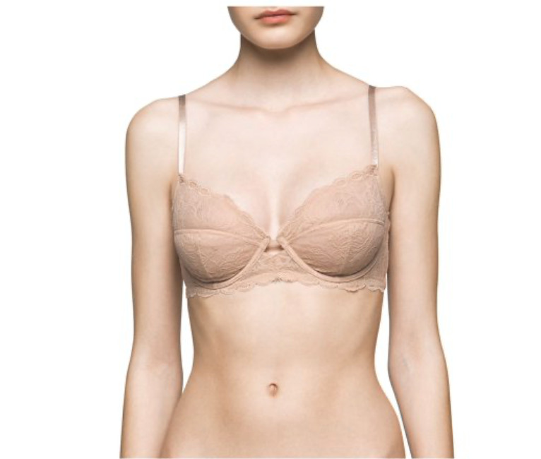 Calvin Klein Seductive Comfort Lace Full Coverage Unlined Bra