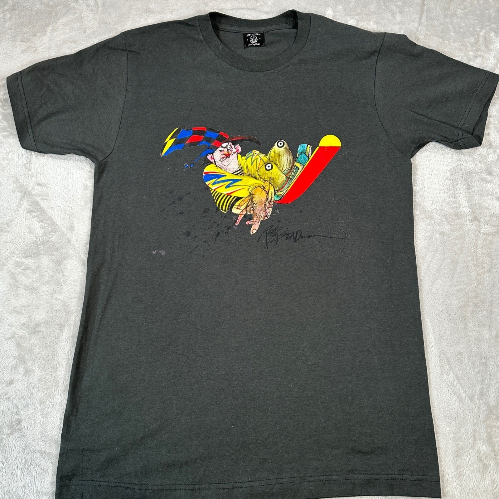 Rare Ralph Steadman & Another Thing Tour Shirt Mens M Graphic Limited Edition