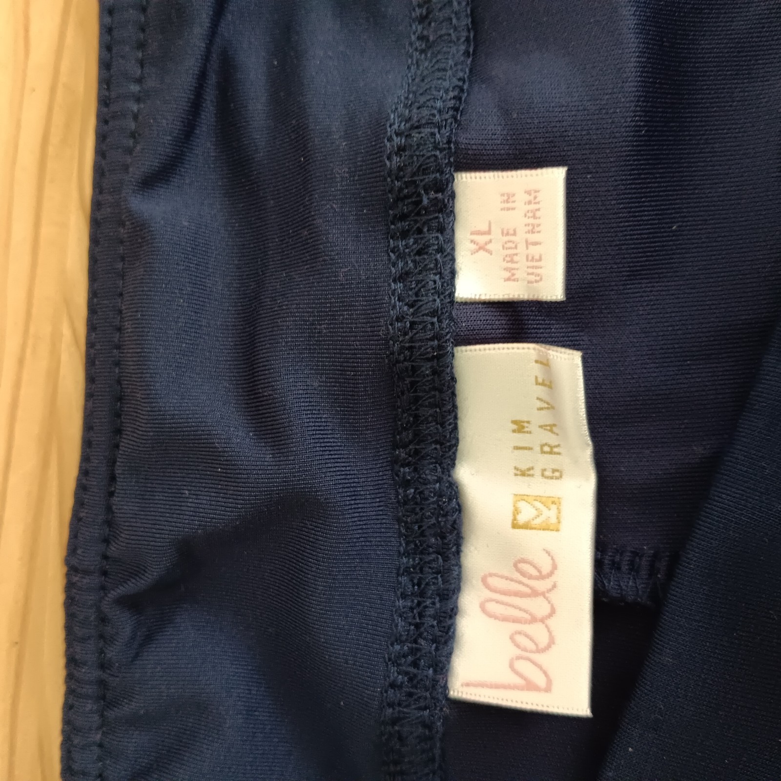 Belle by Kim Gravel Regular ScubaLuxe Slim Straight Pant, Twilight Sz XL a714148