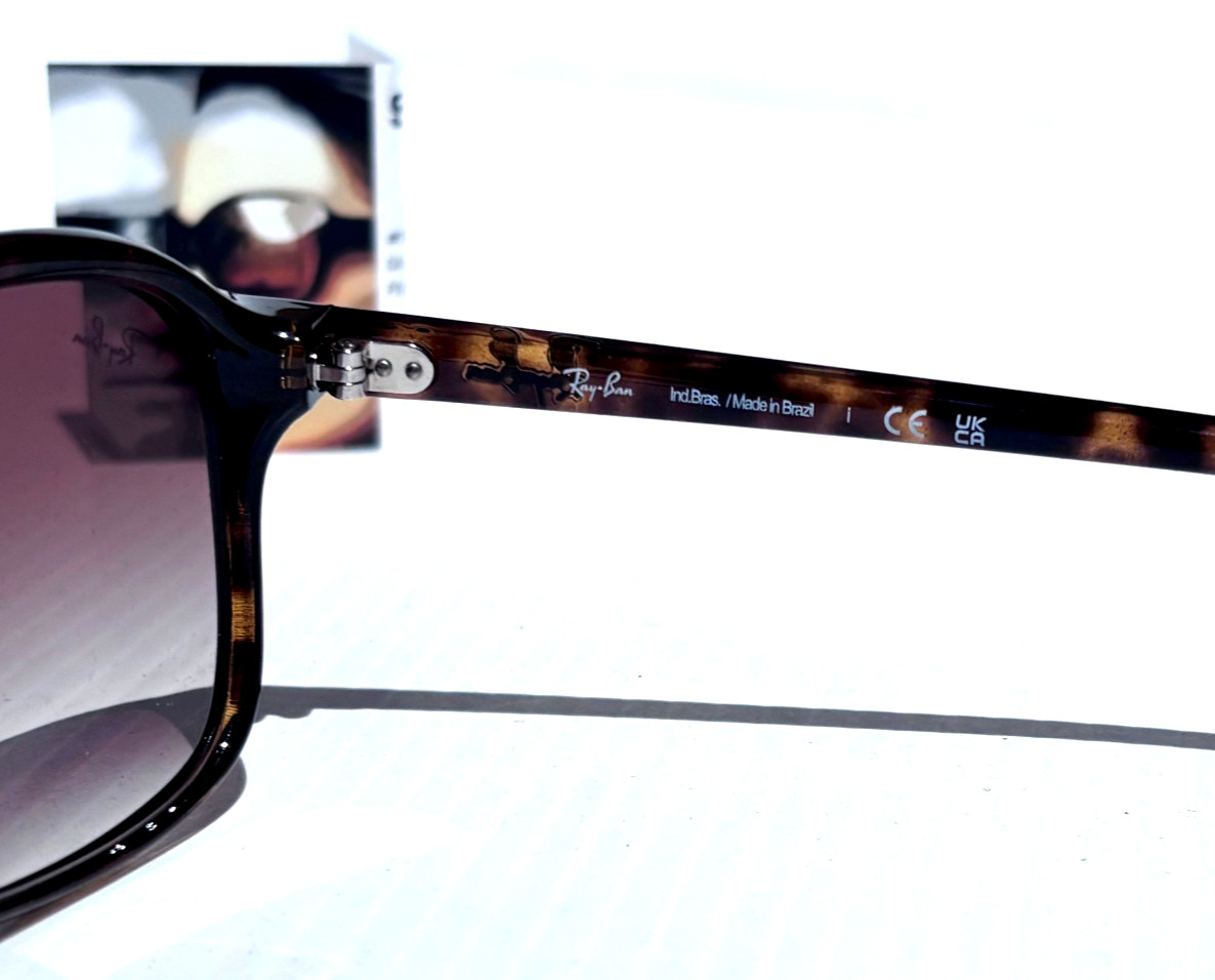Ray Ban CATS 4000 Light Havana GRADIENT Crystal Brown Sunglass RB 4128 710/51