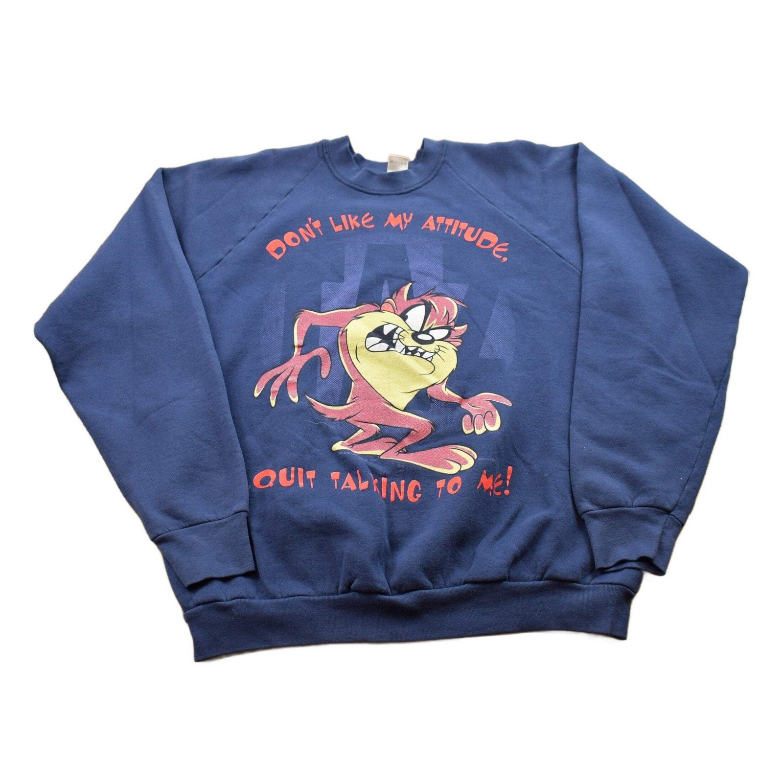 Vintage 1990s Tasmanian Devil Looney Tunes Crewneck Men’s Large
