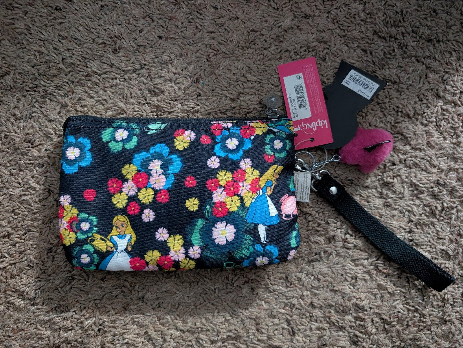Alice in Wonderland clutch by Kipling– new with tags, official Disney product