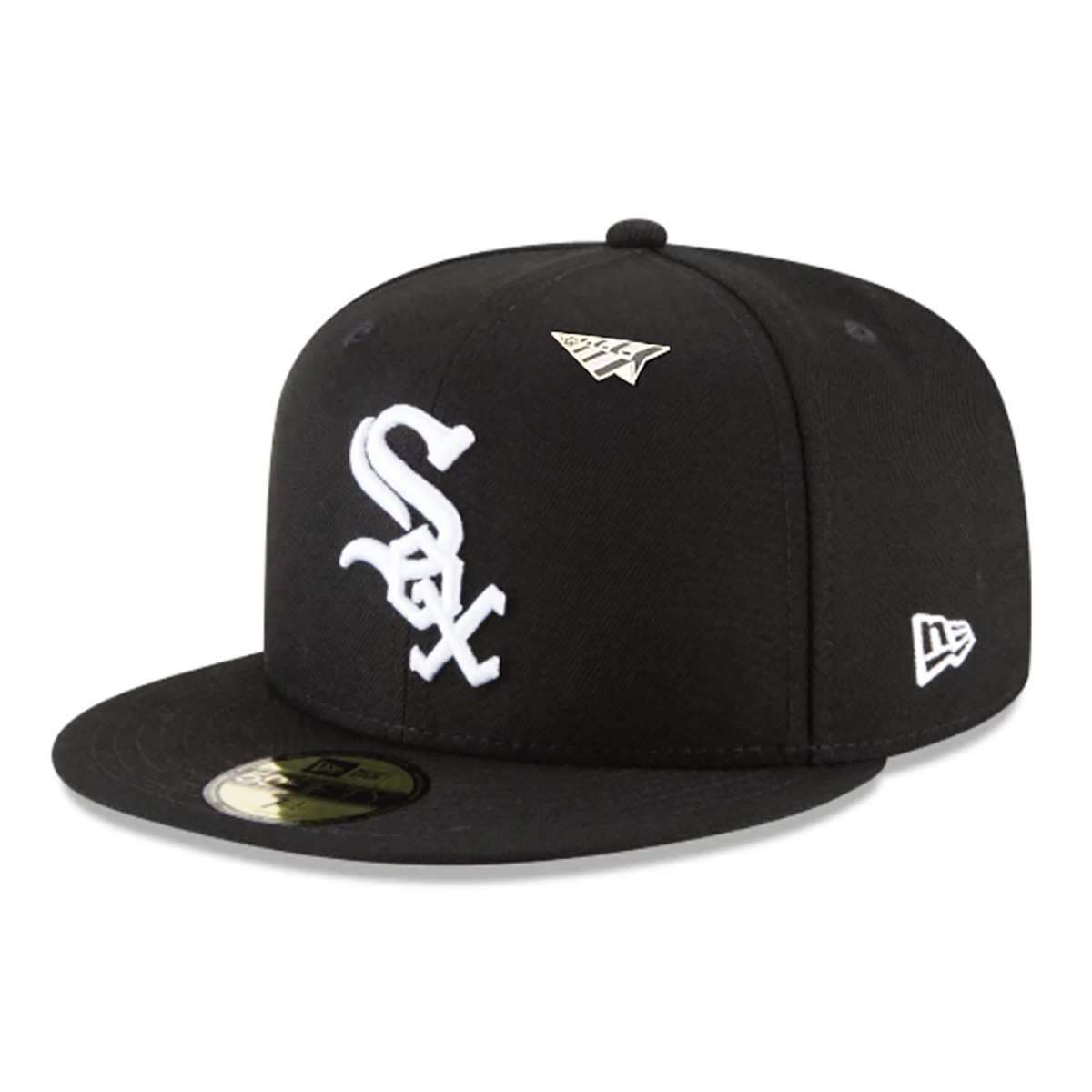 Brand New 59FIFTY RocNation Paper Planes Cap – MLB White Sox Black Fitted Hat