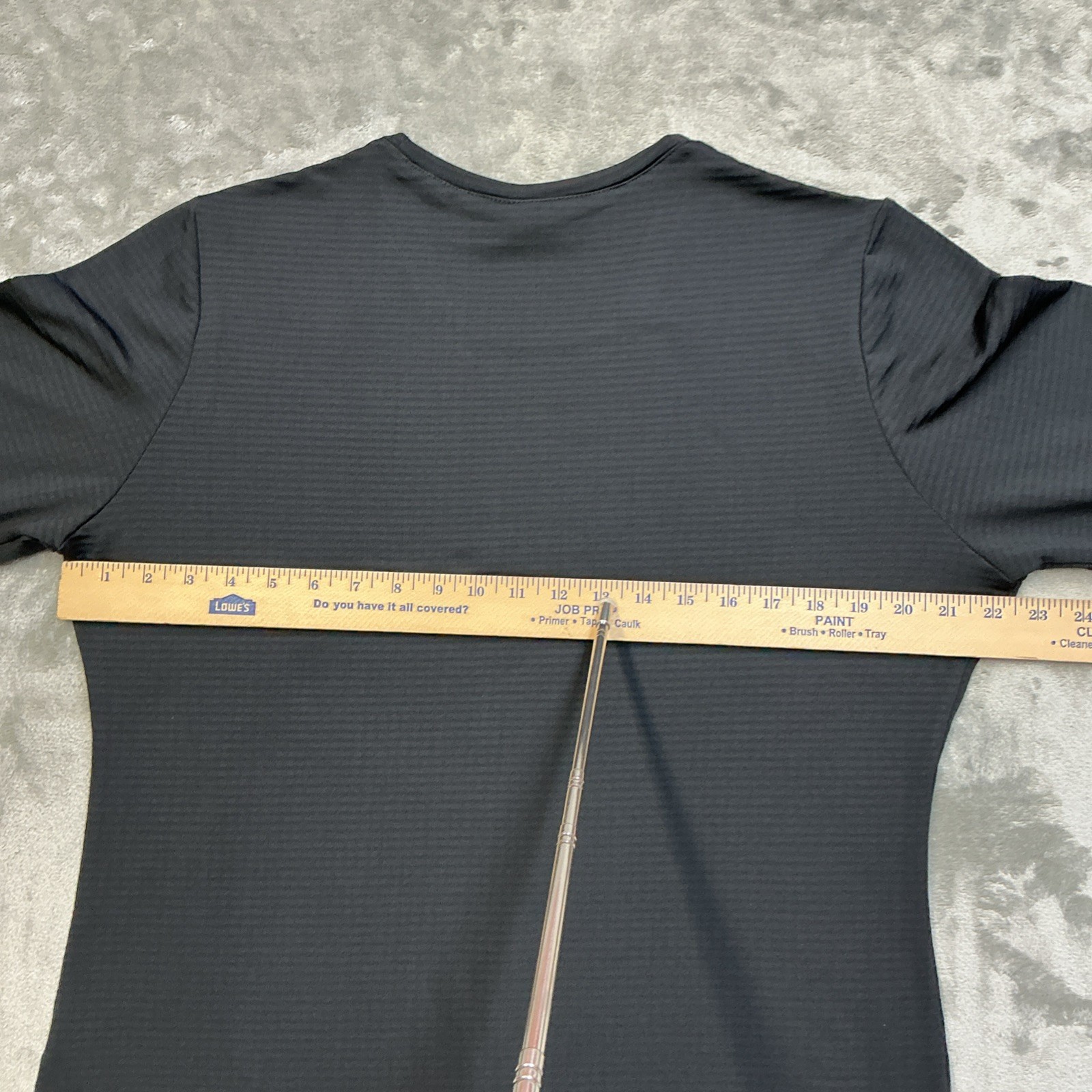 Free Country Force Grid Fleece Base Layer shirt womens XL long sleeve hiking blk