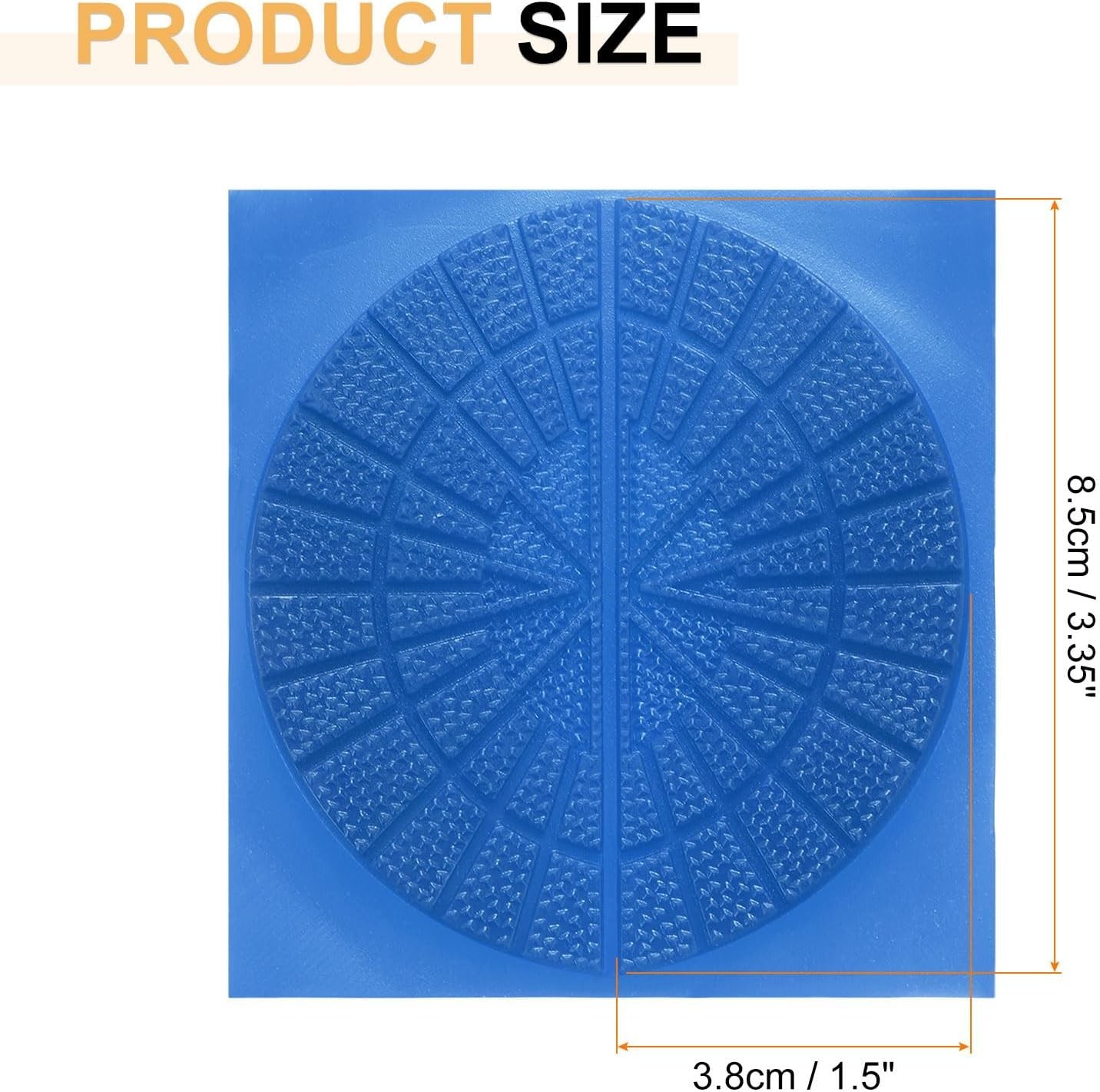 Versatile Non-Slip Sole Protectors for Sneakers – 3 Pairs Lightweight Blue