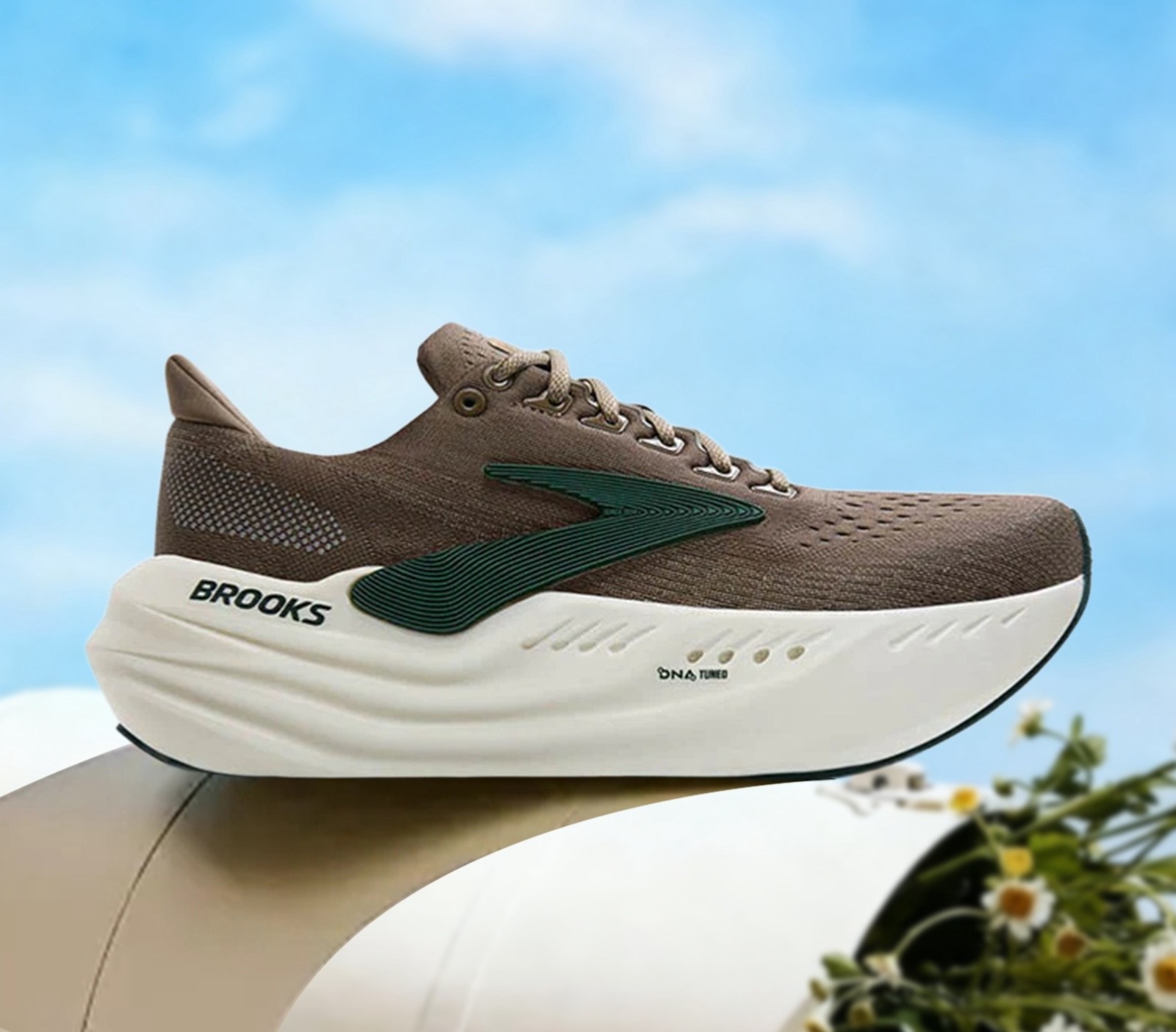 Brooks Glycerin Max Falcon London Fog Lightweight Mens Sneaker 110447 1D 284