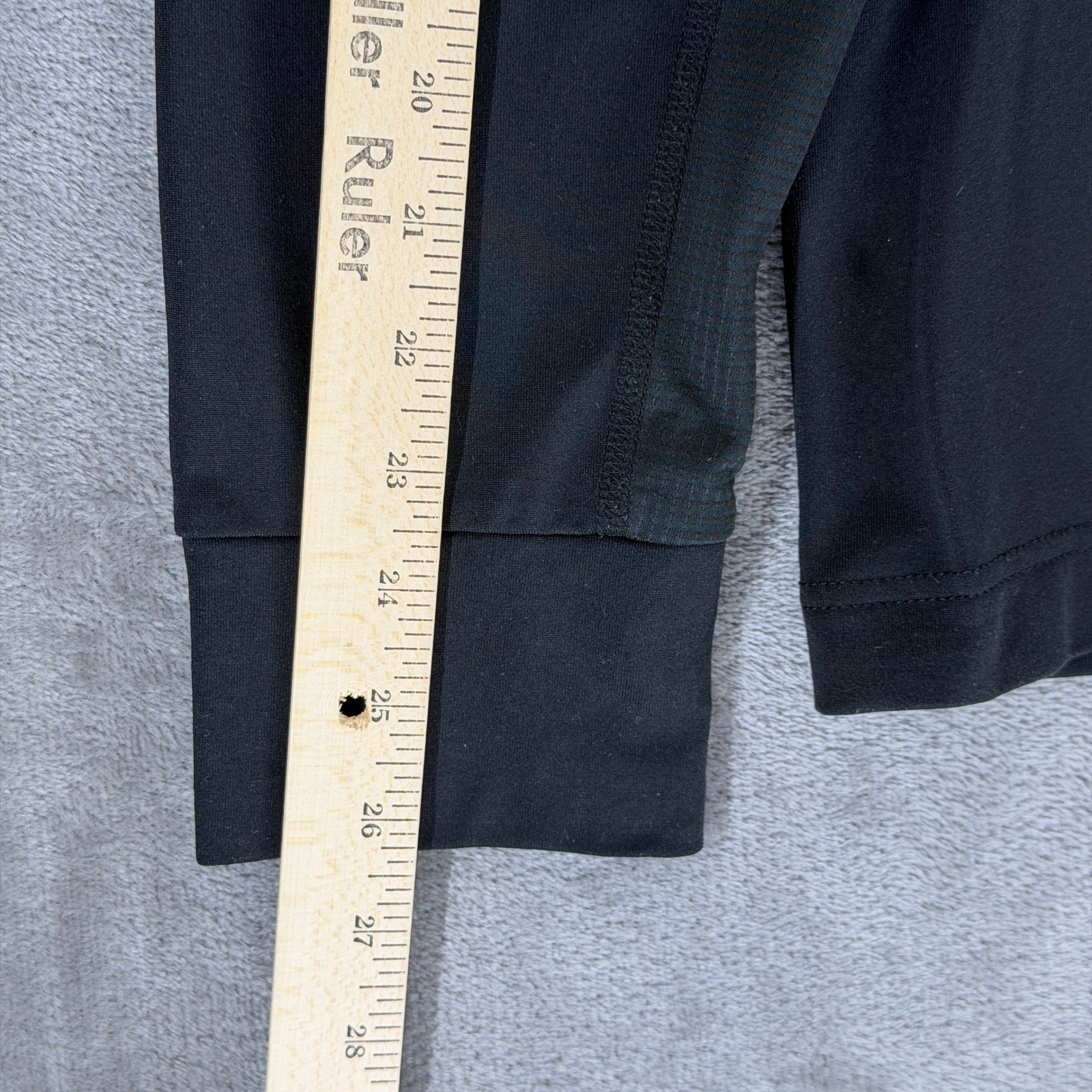 2XU Mens Ignition 1/4 Zip Long Sleeve Running Top Black MR4258a Medium