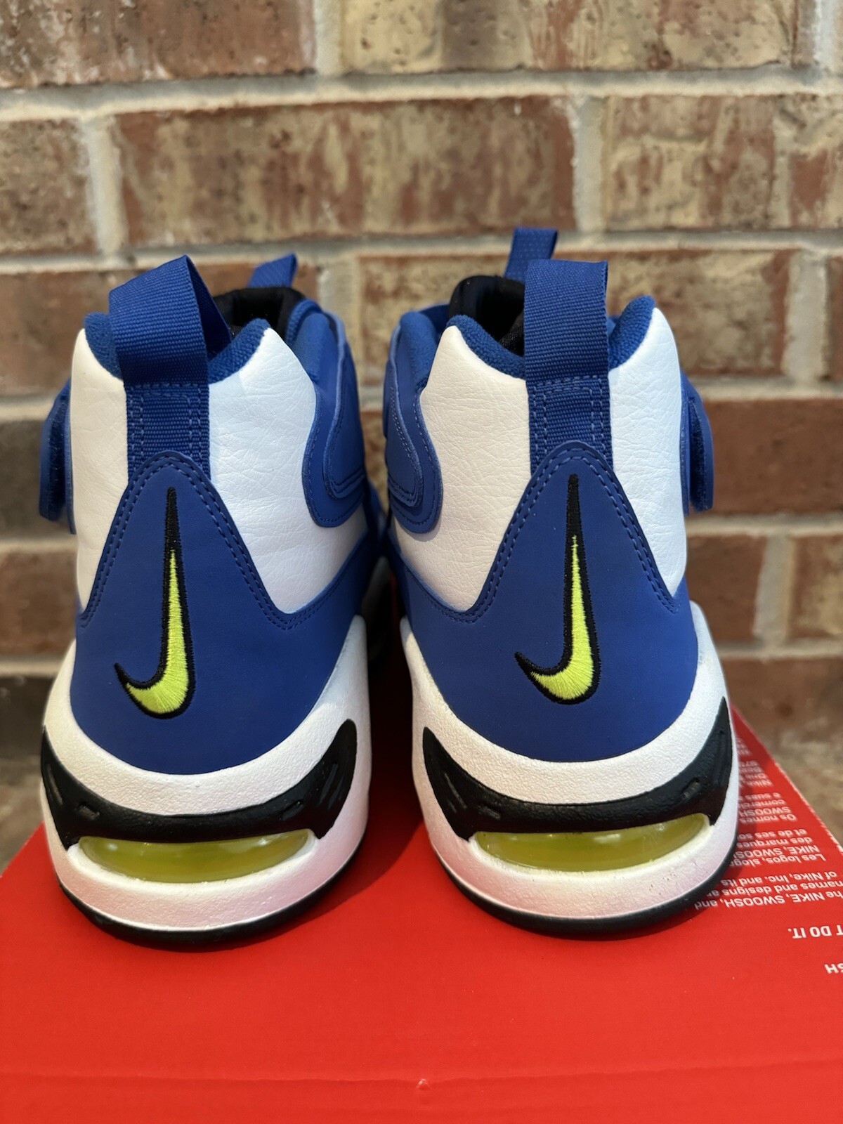 New 10.5 Nike Air Griffey Max 1 Varsity Royal Volt Sneakers 2021 DJ5161-400 Men