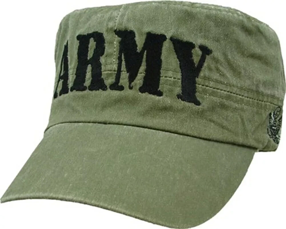 U.S. Army Insignia Flat Top Baseball Cap. 5804