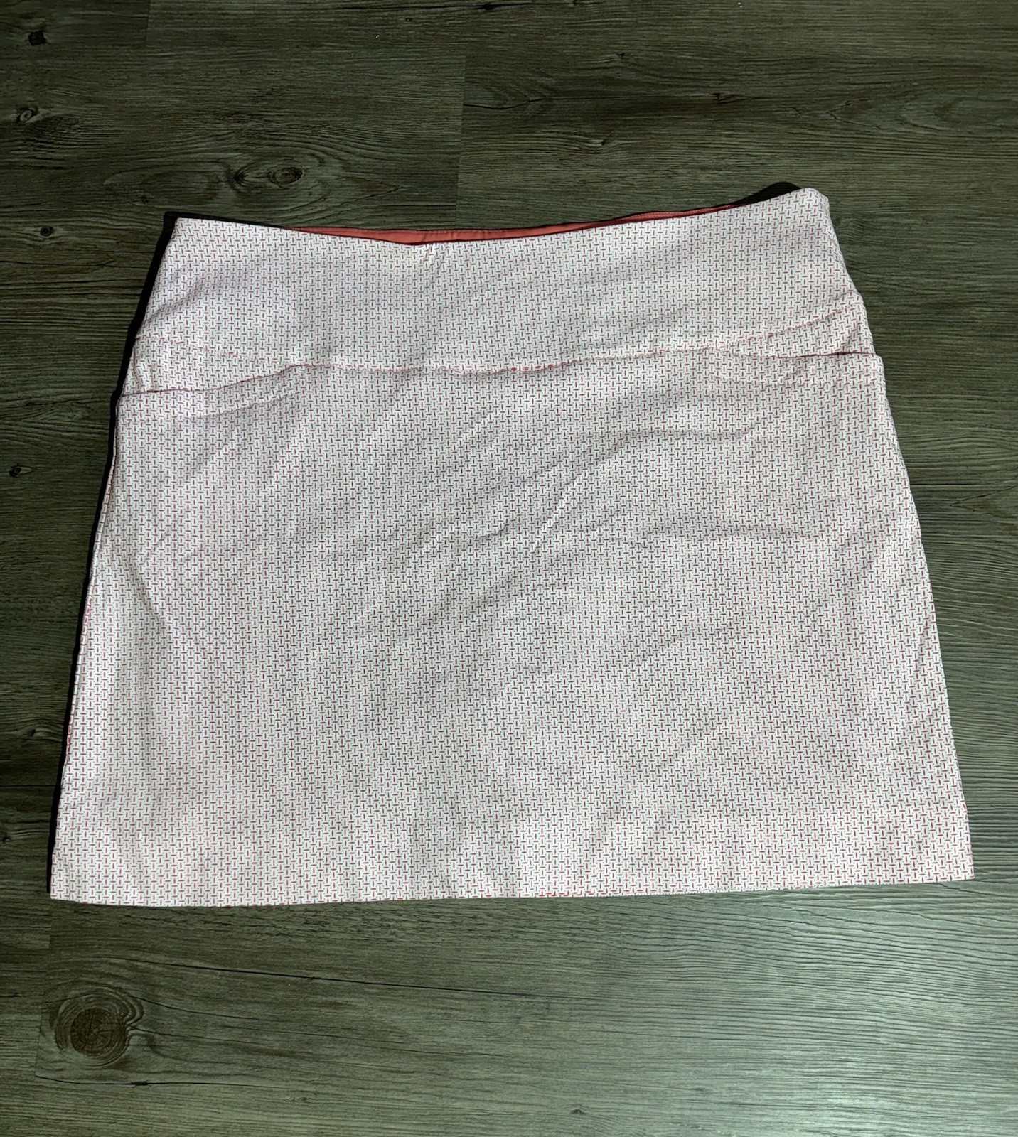 S.C. & Co Womens XXL Golf Tennis Skort Skirt Shorts Stretch Coral 36*19in
