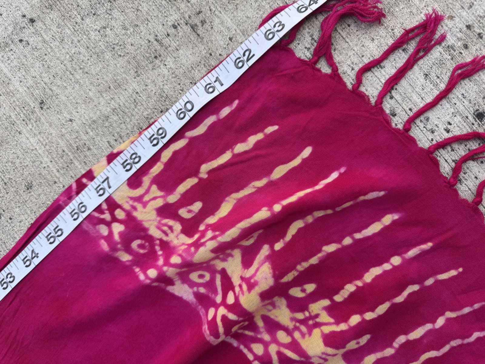 One Size Hot Pink Dolphin Print Swim Cover-Up Sarong Wrap Summer Beach Skirt