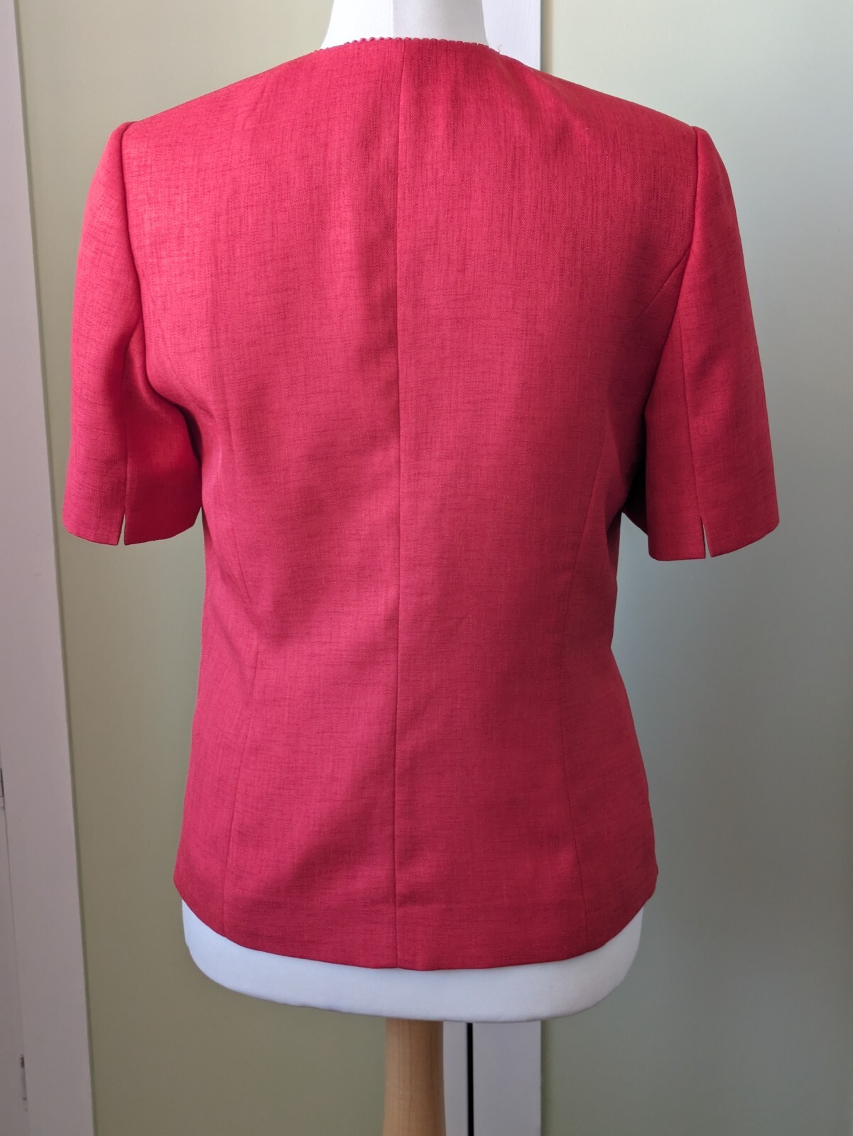 Jacques Vert Jacket Size 12 Red Fully Lined – NEW WITHOUT TAGS