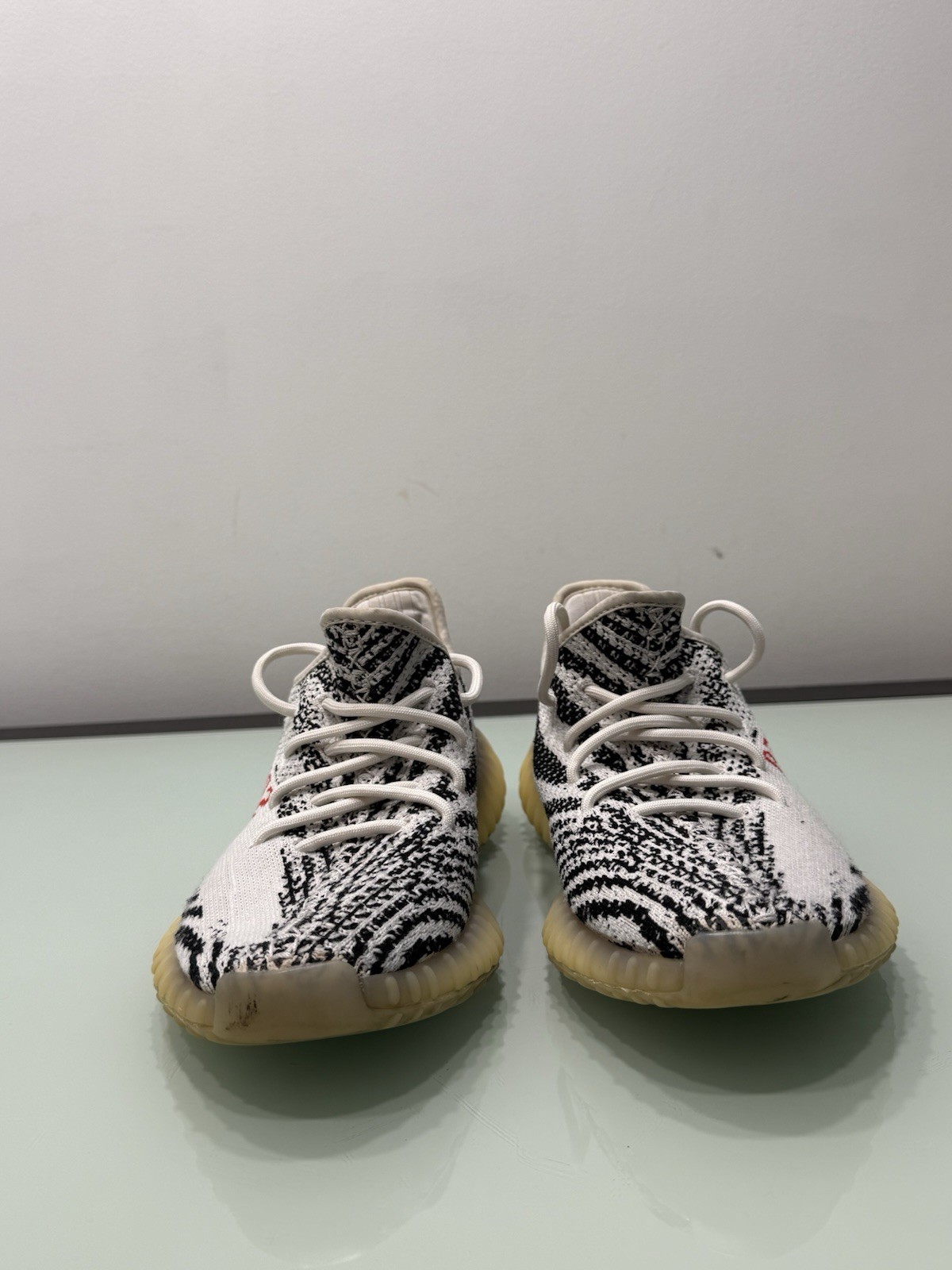 adidas Yeezy Boost 350 V2 Low Zebra Mens Size 7.5