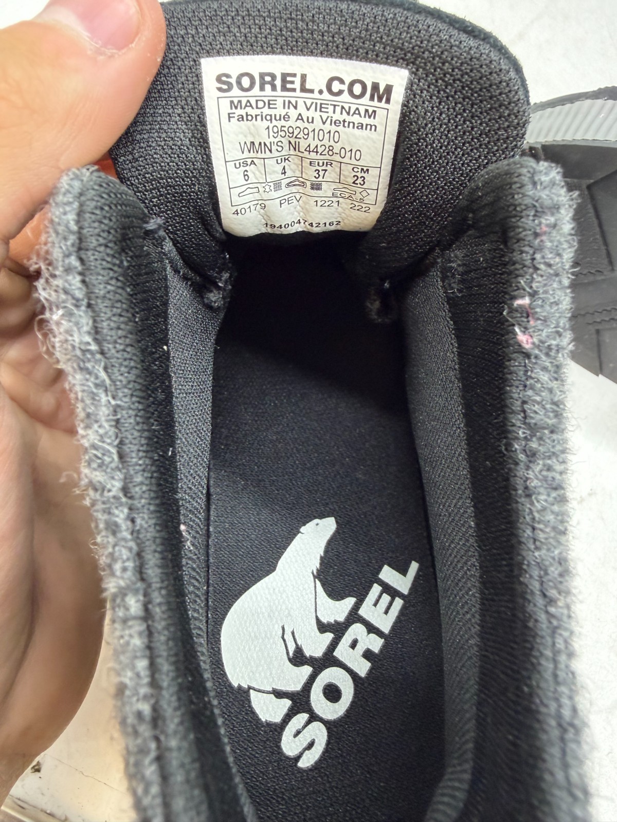 Sorel Out N About III Classic Waterproof Duck Boot Womens Gray Lace-Up Shoes – 6