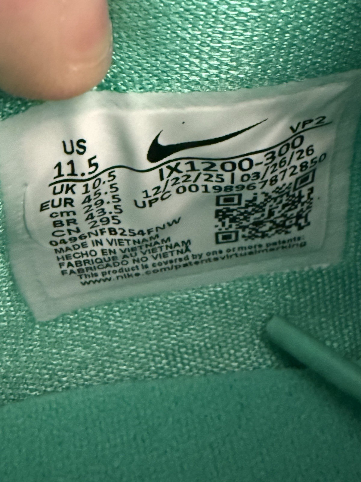 Size 11.5- Nike Kobe 5 Protro NY vs. NY Jalen Brunson IX1200-300 New Without Box