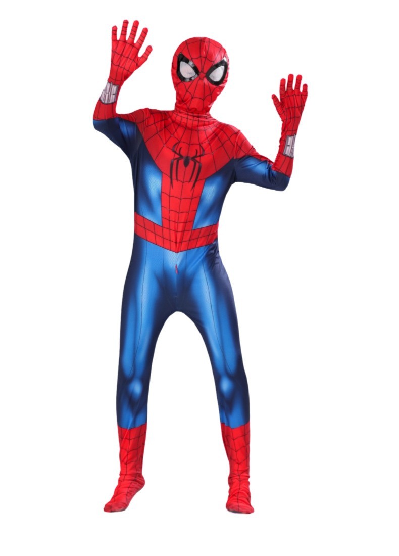 Spider-man 4 Jumpsuit Cosplay Costume Brand New Day Suit Adult Kids Halloween