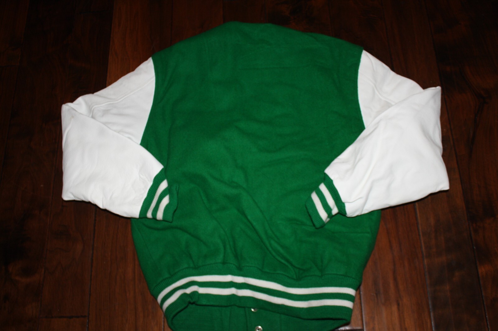 Vintage Stewart Strauss Letterman Varsity Jacket CELTICS MARSHALL SIZE 6XL