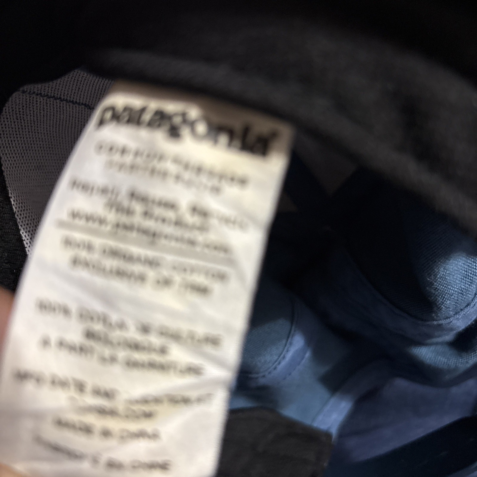PATAGONIA “Graphed” Roger That Hat – Trucker Blue – Fall 2014