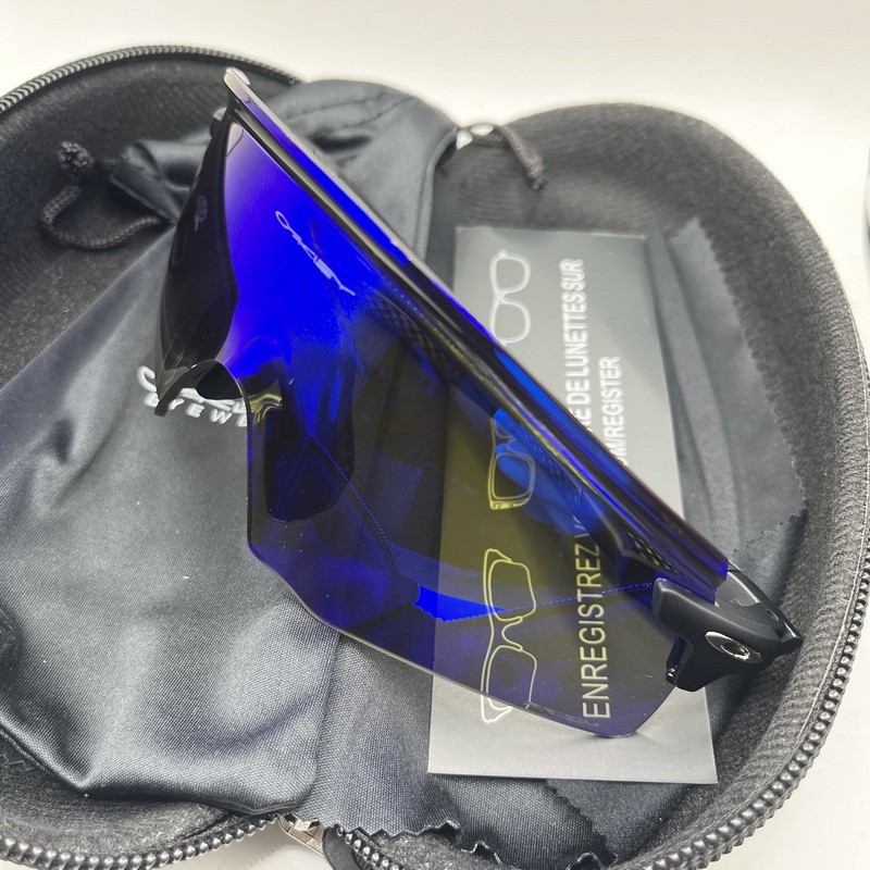 New Oakley Encoder OO9471 Black/PRIZM Blue MIRROR Outdoors Sunglasses US