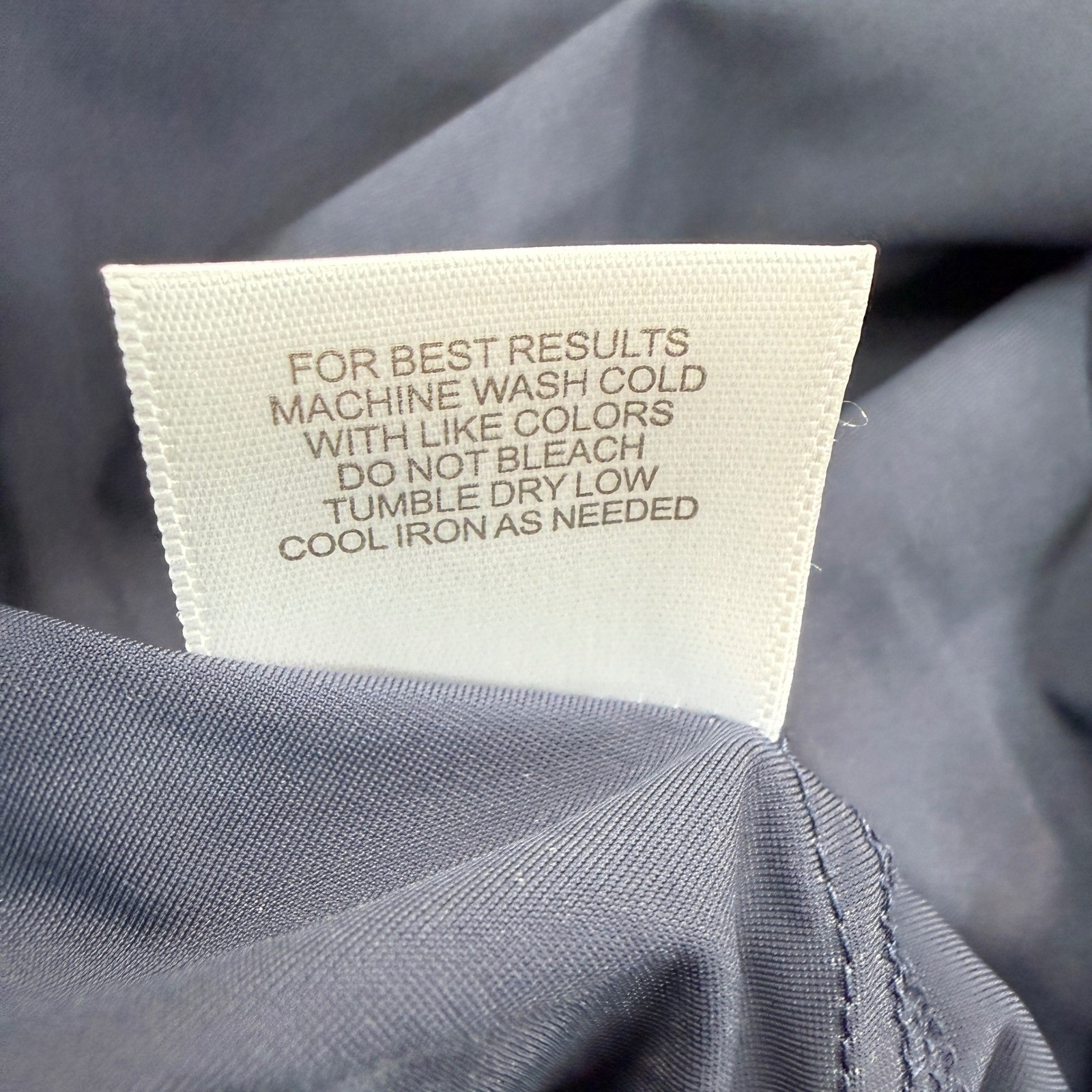 Collars & Co Mens Size XL Apex Performance Dress Shirt Navy Blue Stretch NEW