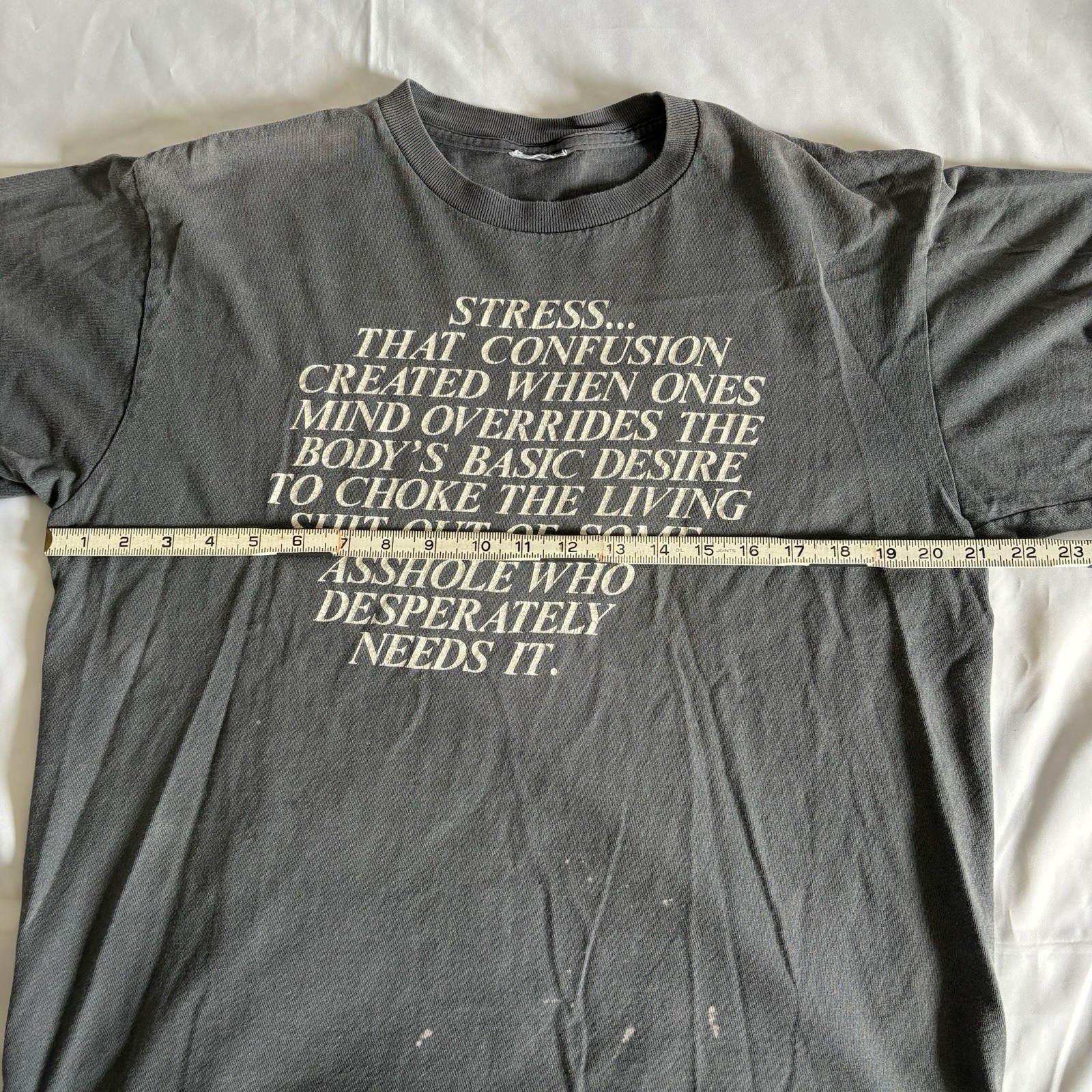 Vintage Motorcycle Shop Shirt Superior Huntington Ny Unique Distressed Size Md