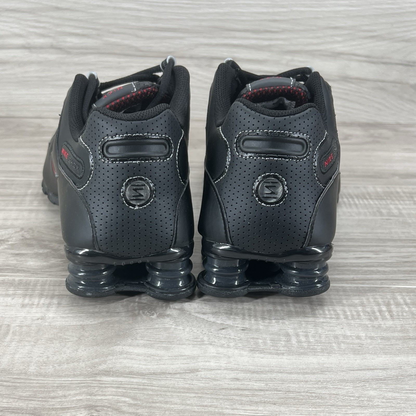 Nike Shox NZ (378341 017) Black Varsity Red New Mens Size 9.5