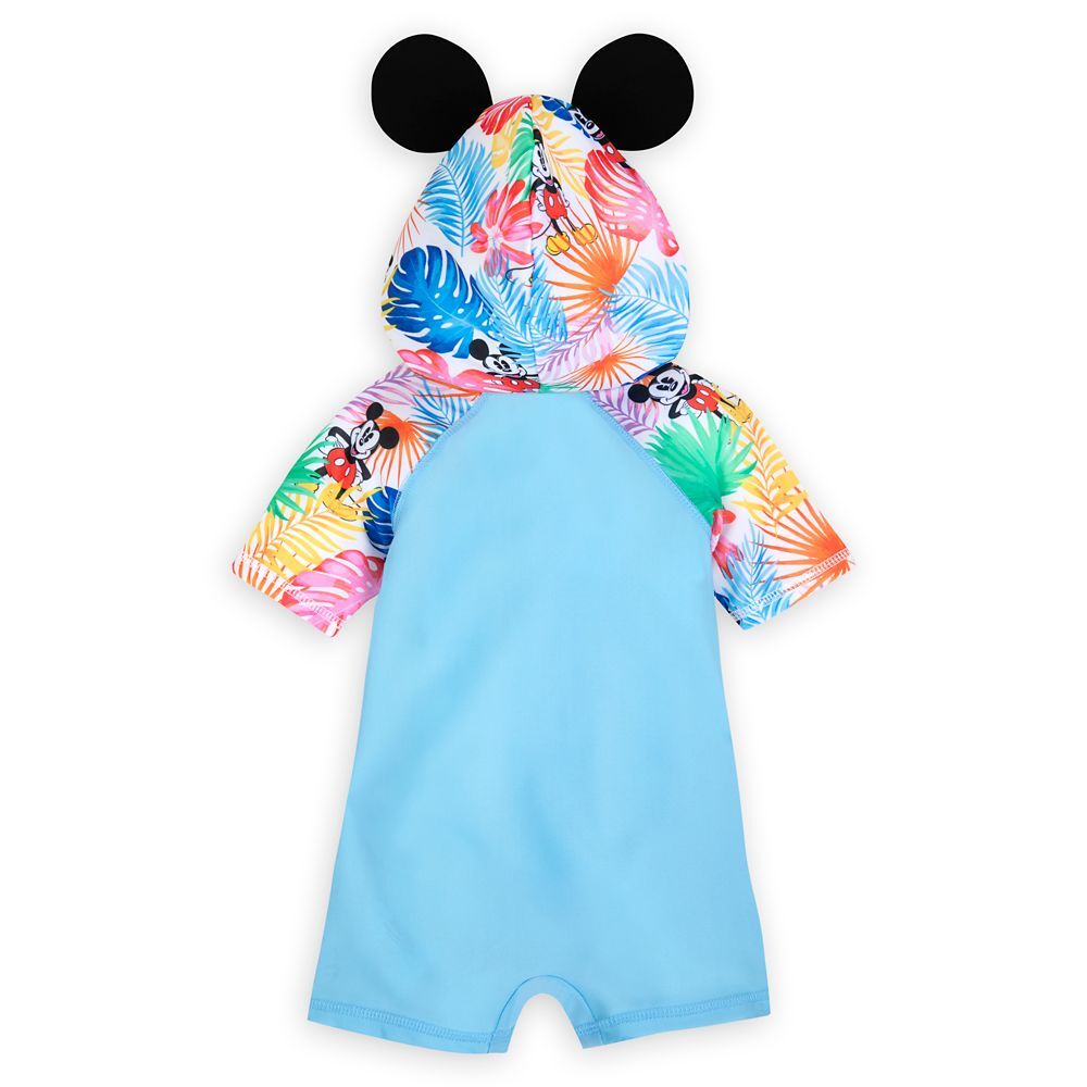Disney Parks Mickey Mouse Tropical Swim WetSuit for Baby Size 9 12 18 24 Months
