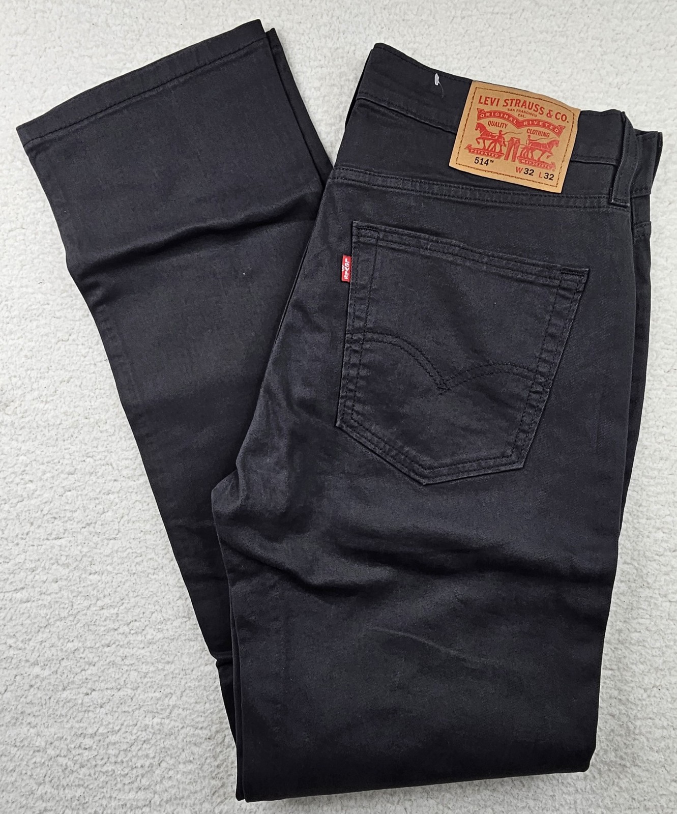 Levis 514 Straight Jeans Gray Charcoal Stretch Sits Below Waist CHOOSE YOUR SIZE
