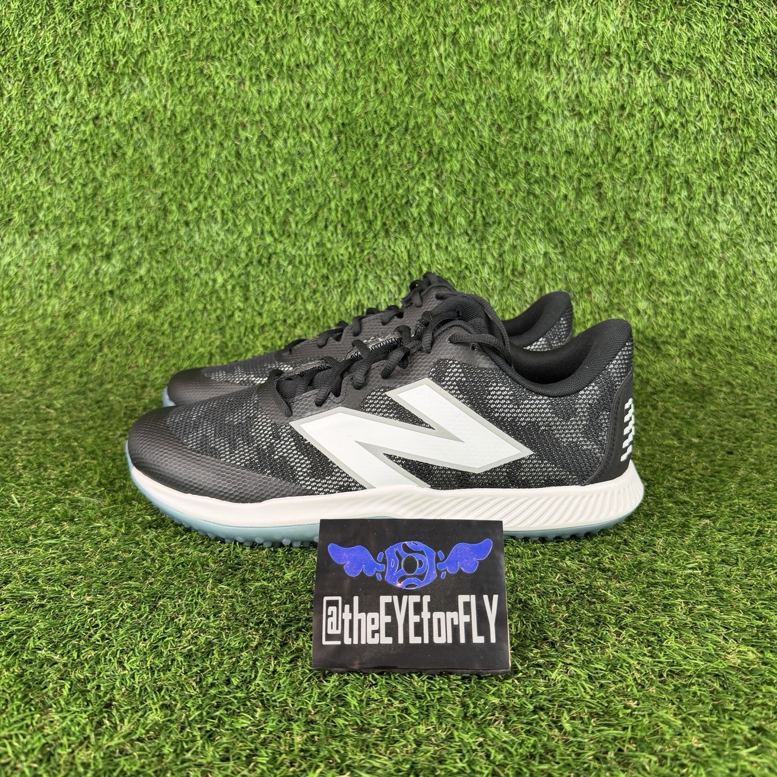 New Balance Fuel Cell 4040v7 Turf Trainer Black White Ice T4040BK7 Men’s 11.5