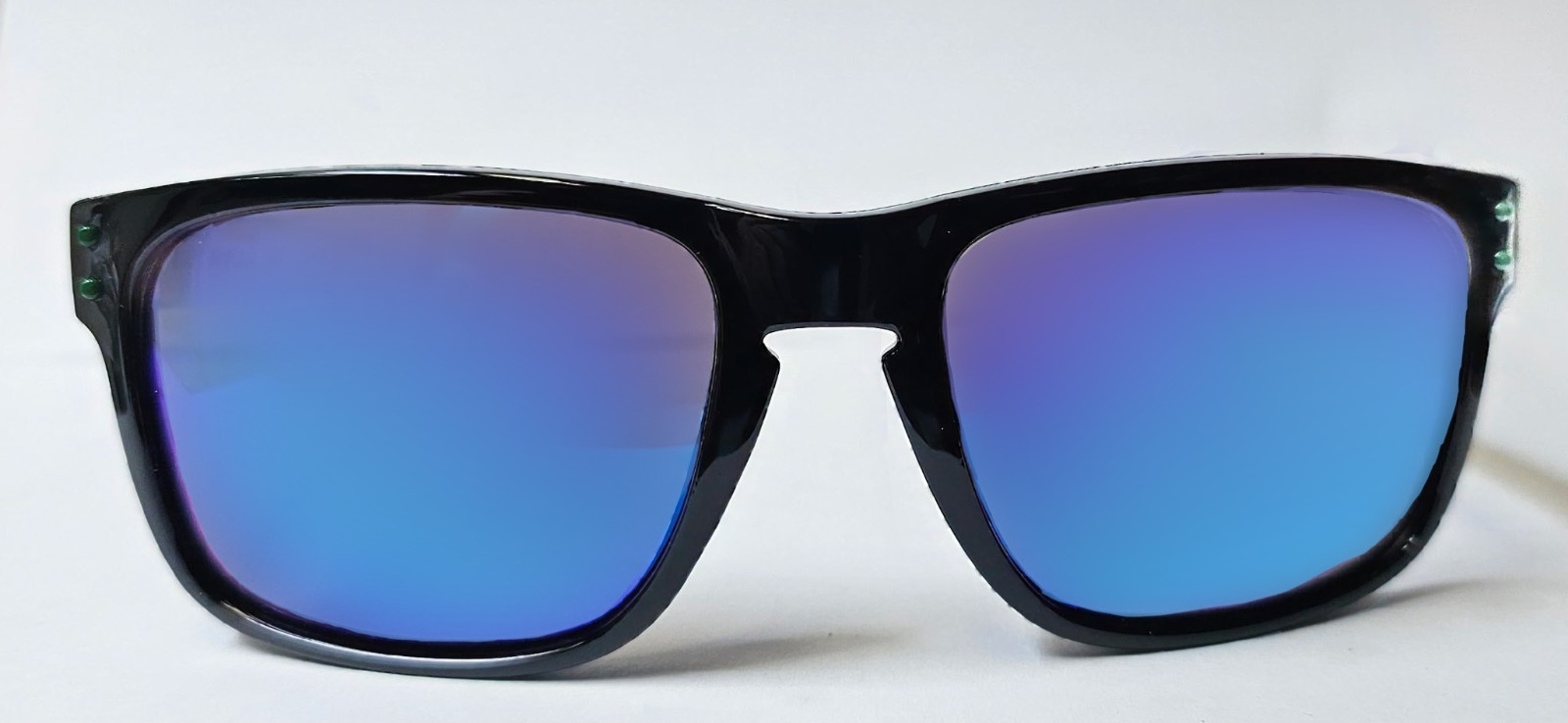 Oakley Holbrook Style Black Frames with Blue & Purple UV400 Lens Sunglasses NEW
