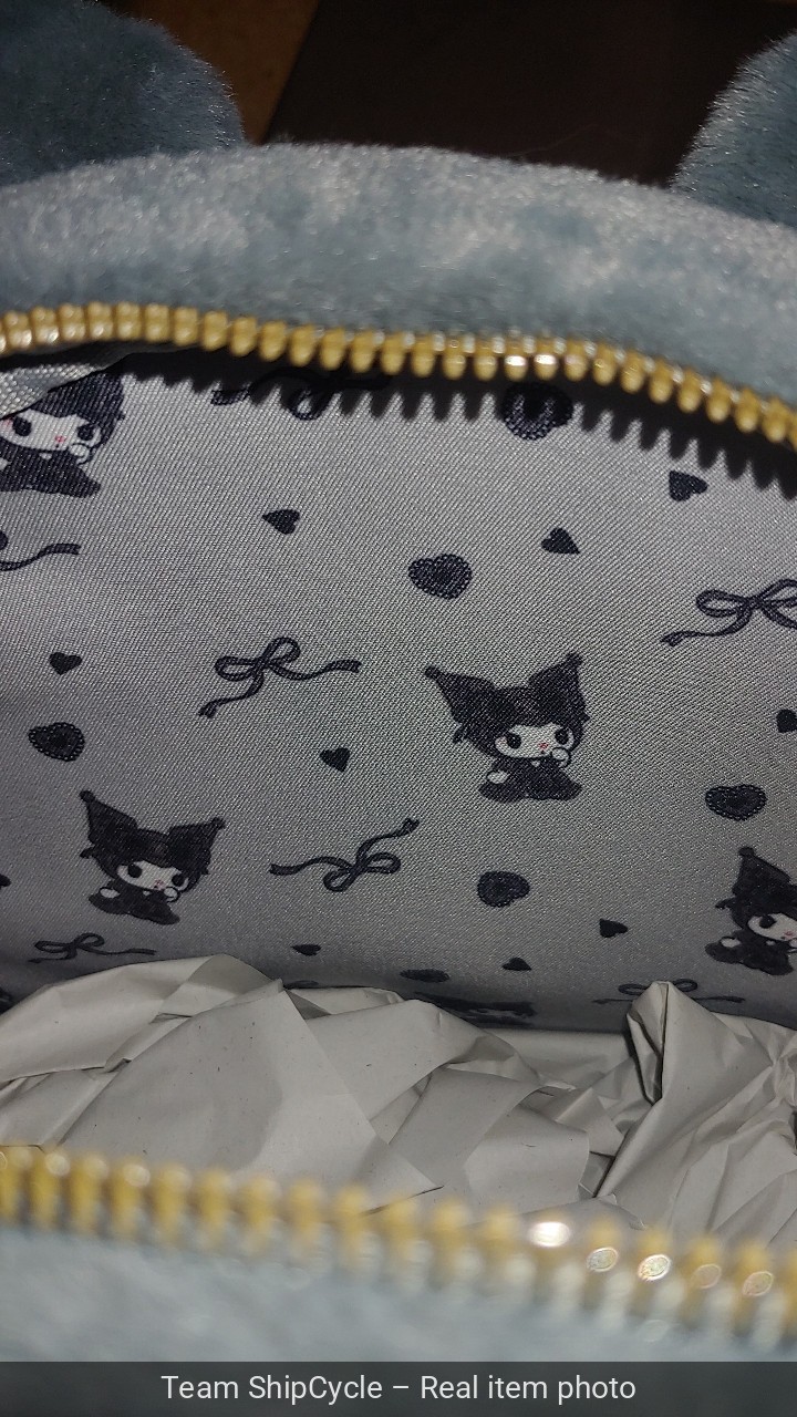 DEFECTIVE with tags Sanrio Hello Kitty Kuromi Goth Gothic Lolita Fuzzy F G3D