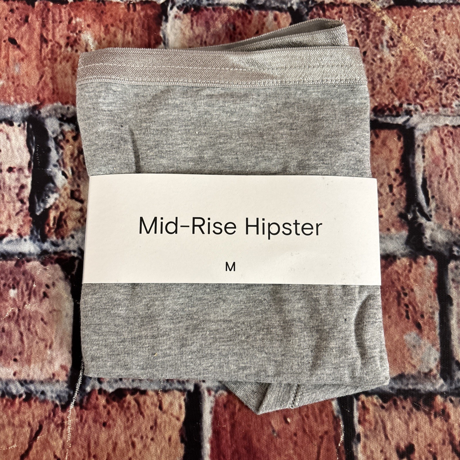 Knickey (now Subset) Mid-Rise Hipster Underwear M Lunar Women Organic Cotton