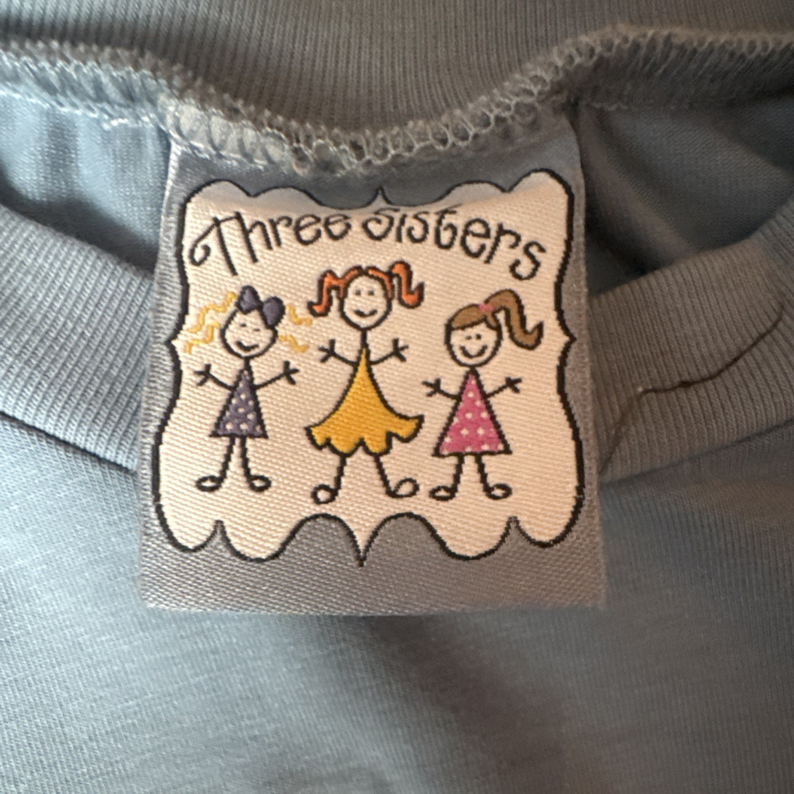 Three Sisters Embroidered Dog/Duck Blue Shirt & Check Pants Set, Boys 3T