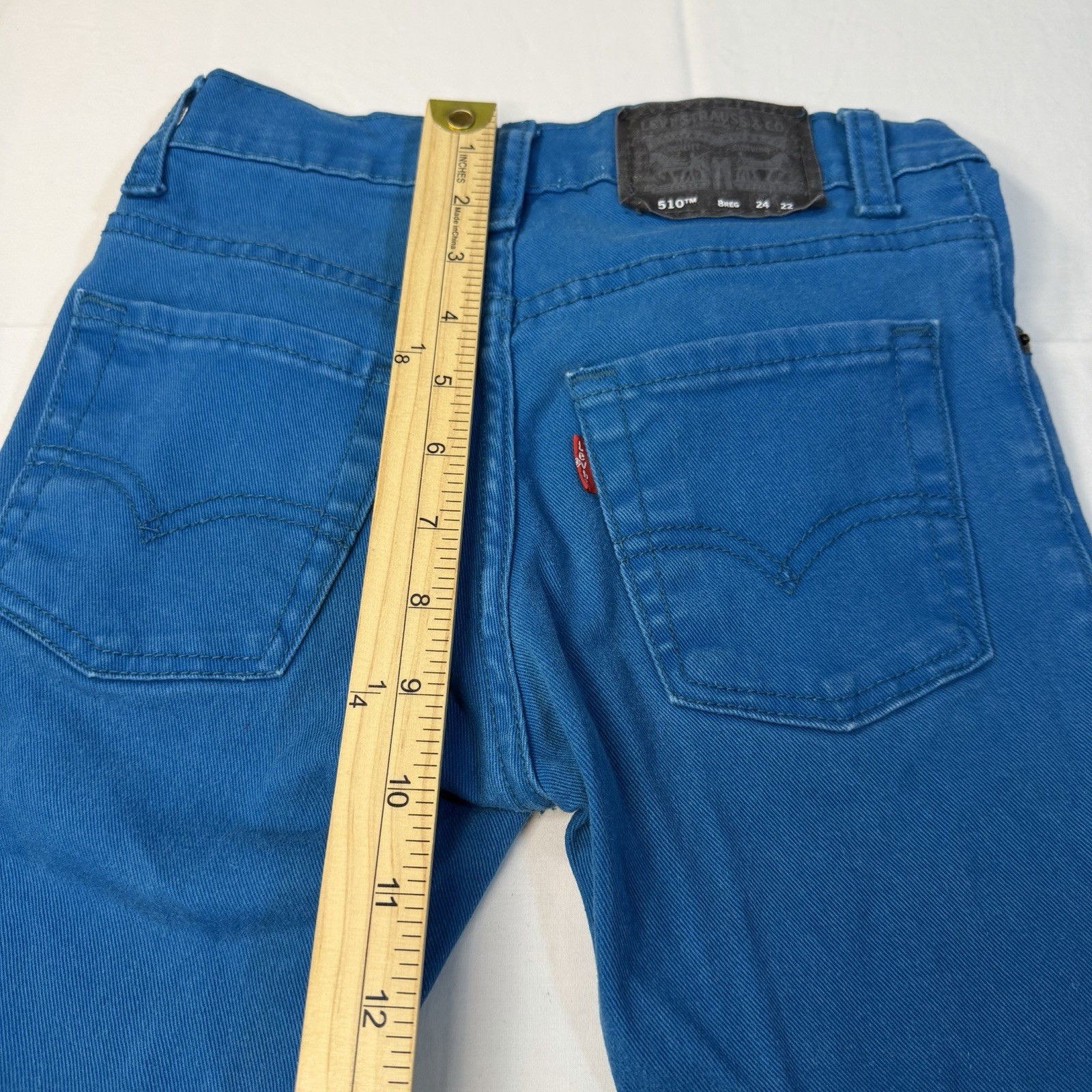 Levi Strauss & Co Levi’s Original Jeans 510 Skinny 8 Reg W25” L22” W61 CM