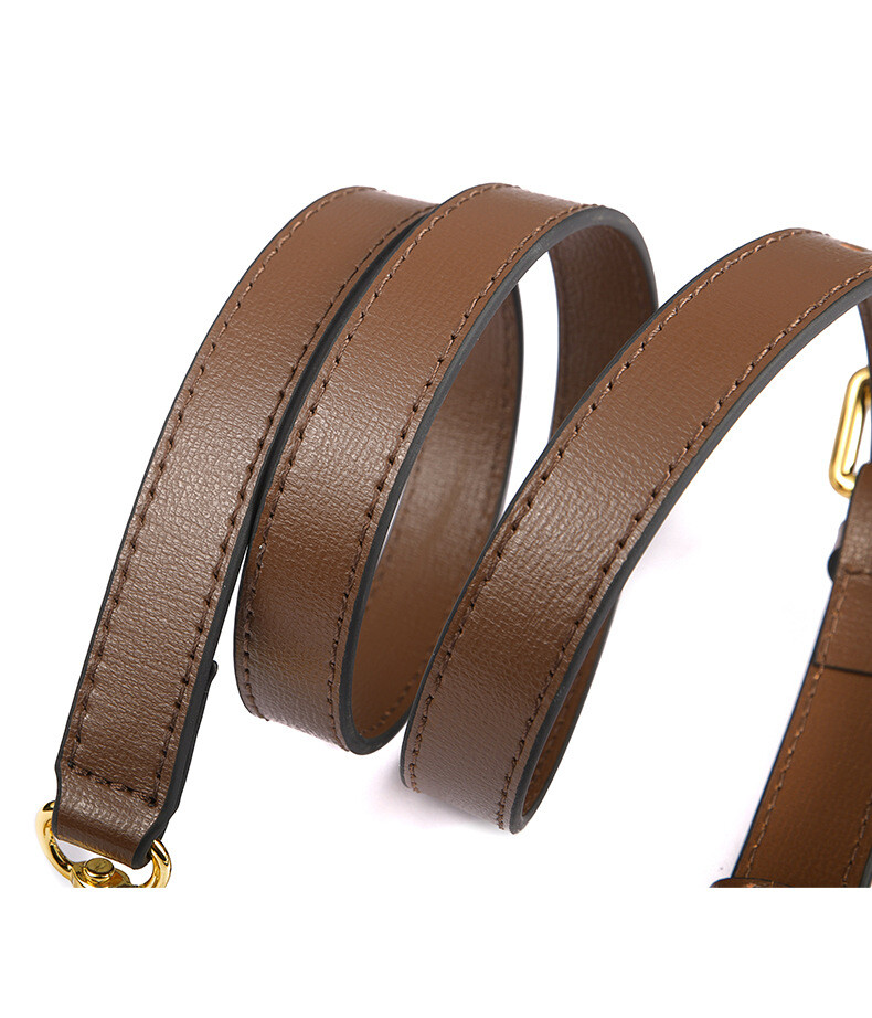 Crossbody Vachetta Leather Replacement Shoulder Strap Vintage Tan Honey Patina